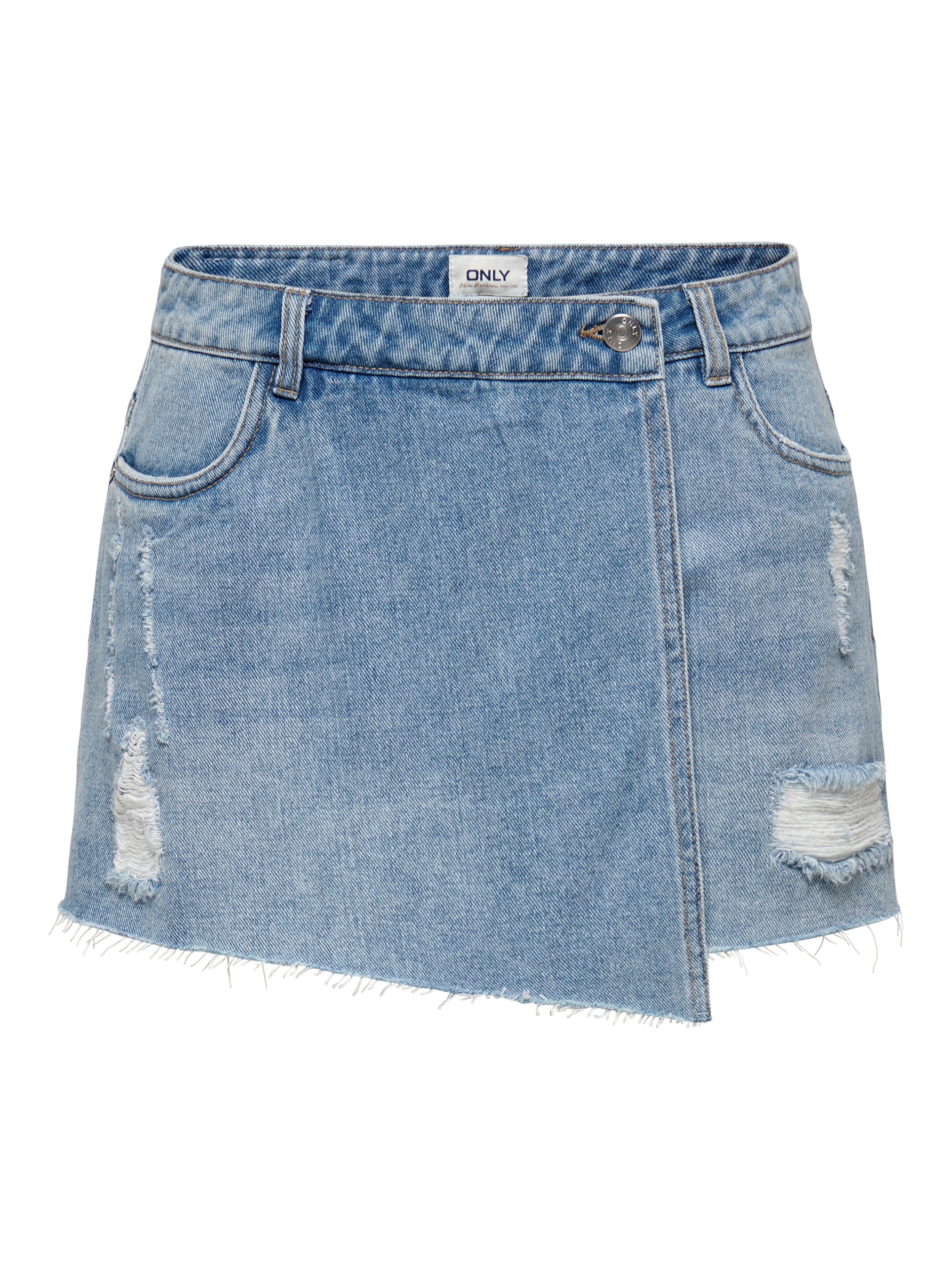 Only Jeans rok ONLTEXAS REG DNM SKORT BJ NOOS