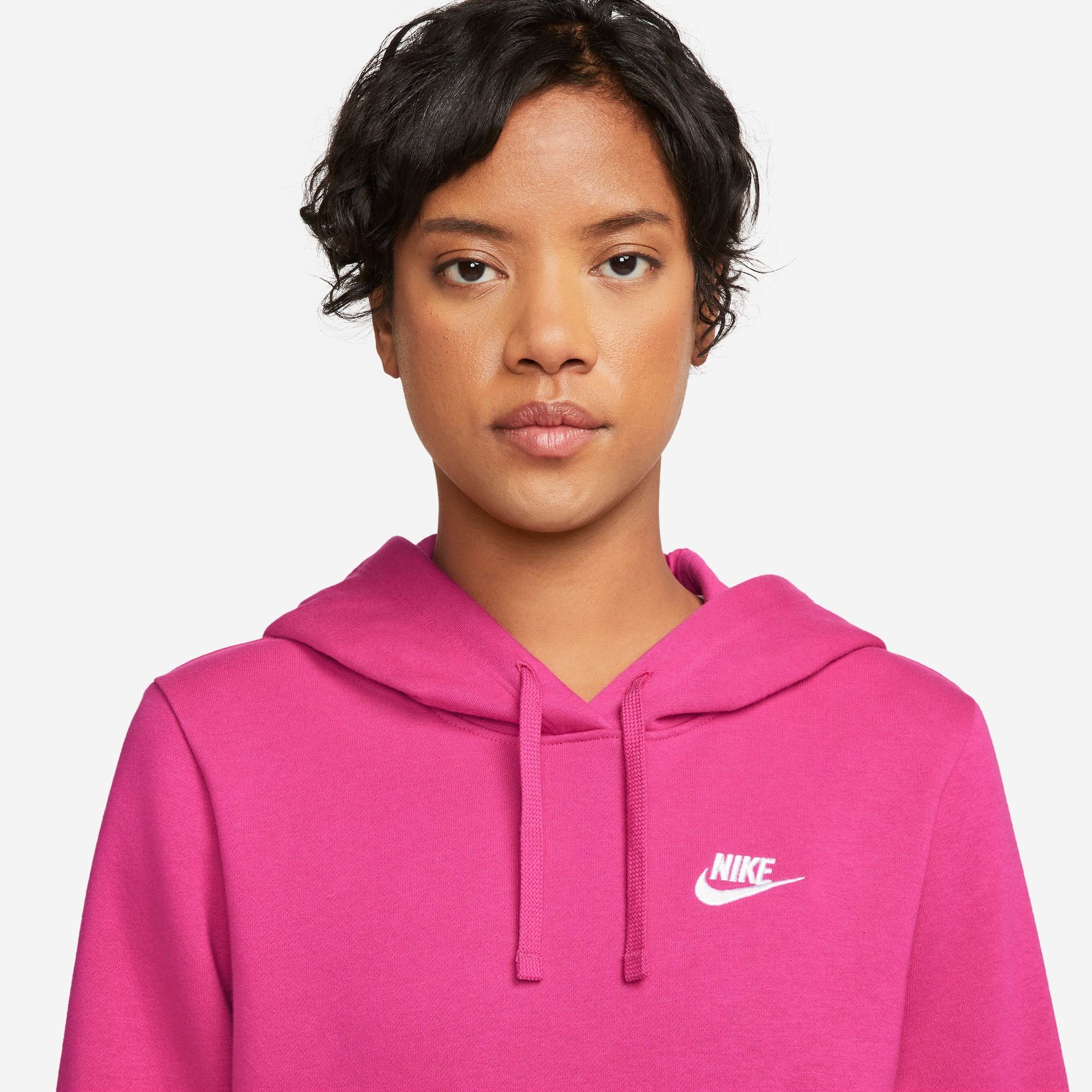Nike Sportswear Hoodie Club Fleece Women's Pullover Hoodie Dames hoodie van zacht fleece materiaal