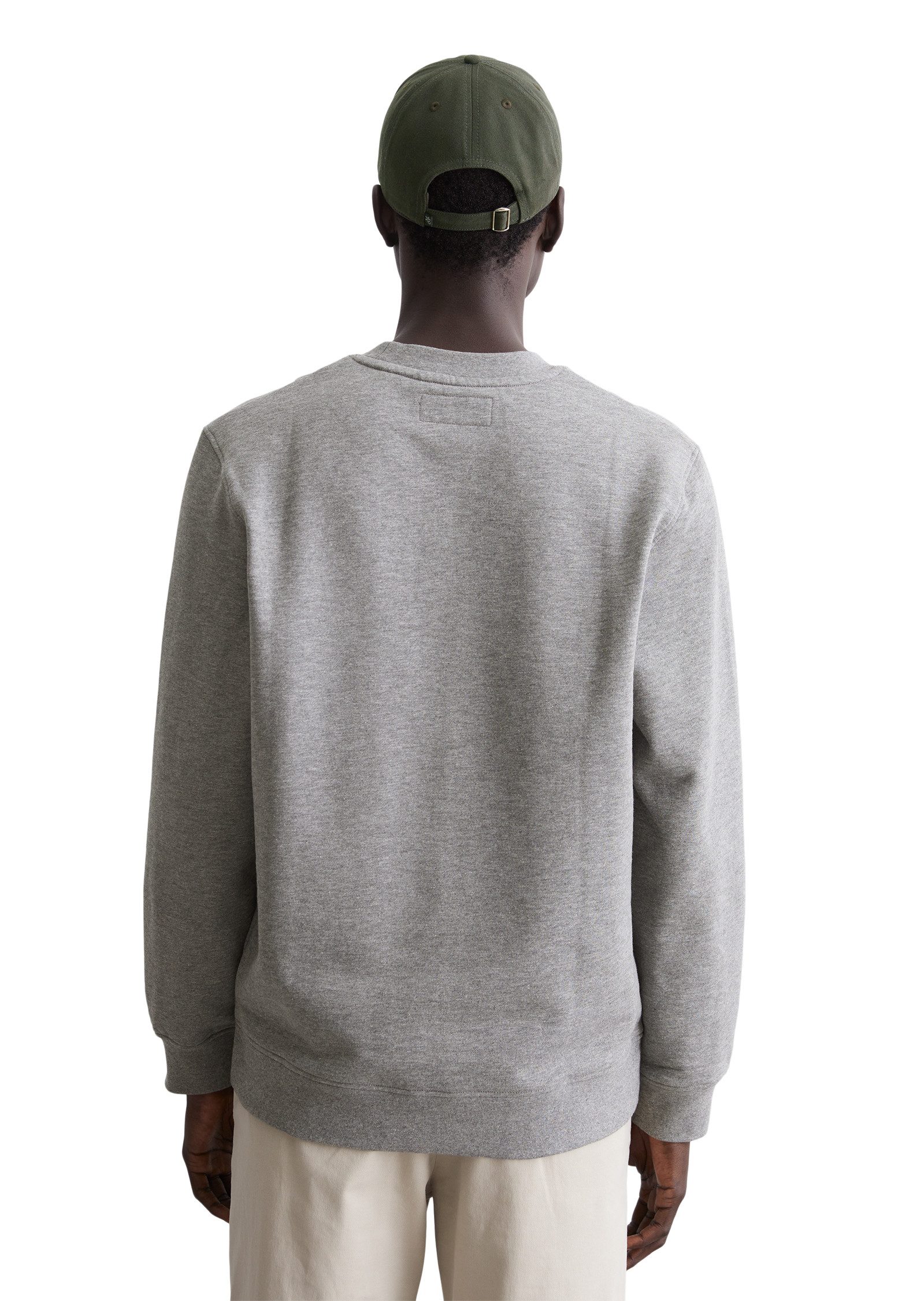 Marc O'Polo Sweatshirt met licht onregelmatige slub-sweatstructuur