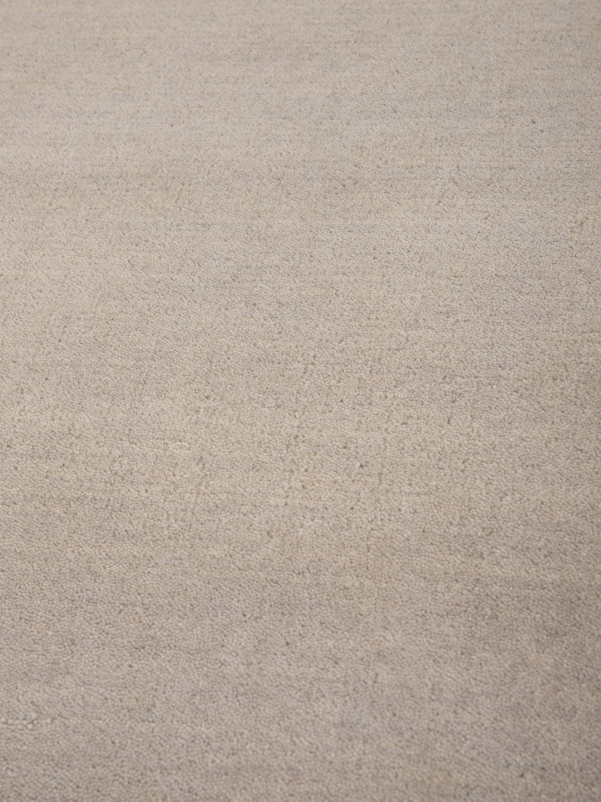 carpetfine Wollen kleed Gabbeh Lola Uni met natuurlijk plantaardig materiaal handgeweven, ook in rond