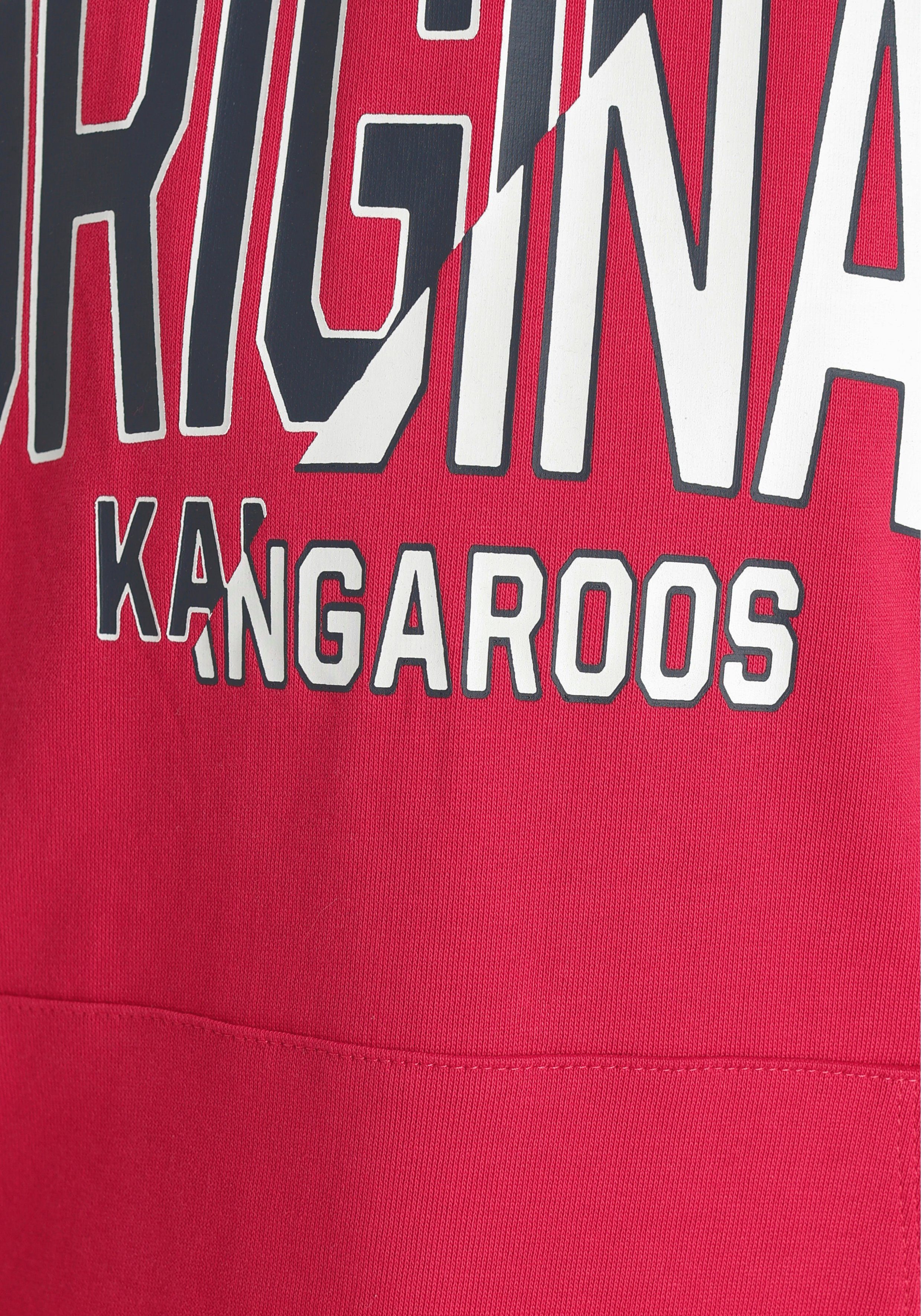 KangaROOS Hoodie Met strepen op de mouwen