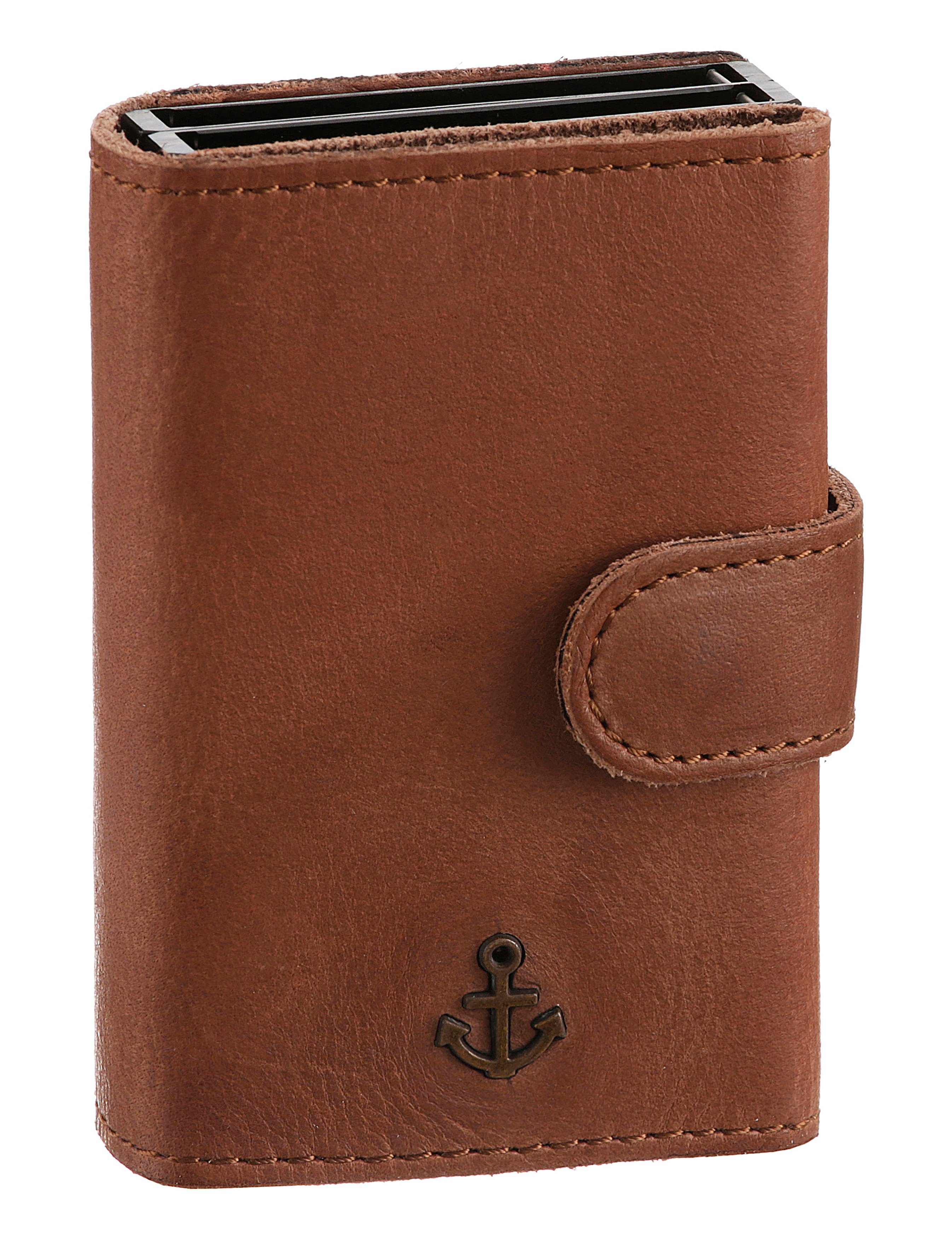 HARBOUR 2nd Pasjeshouder Robin-2 Kaartenhouder met RFID-technologie unisex portemonnees maat - bruin