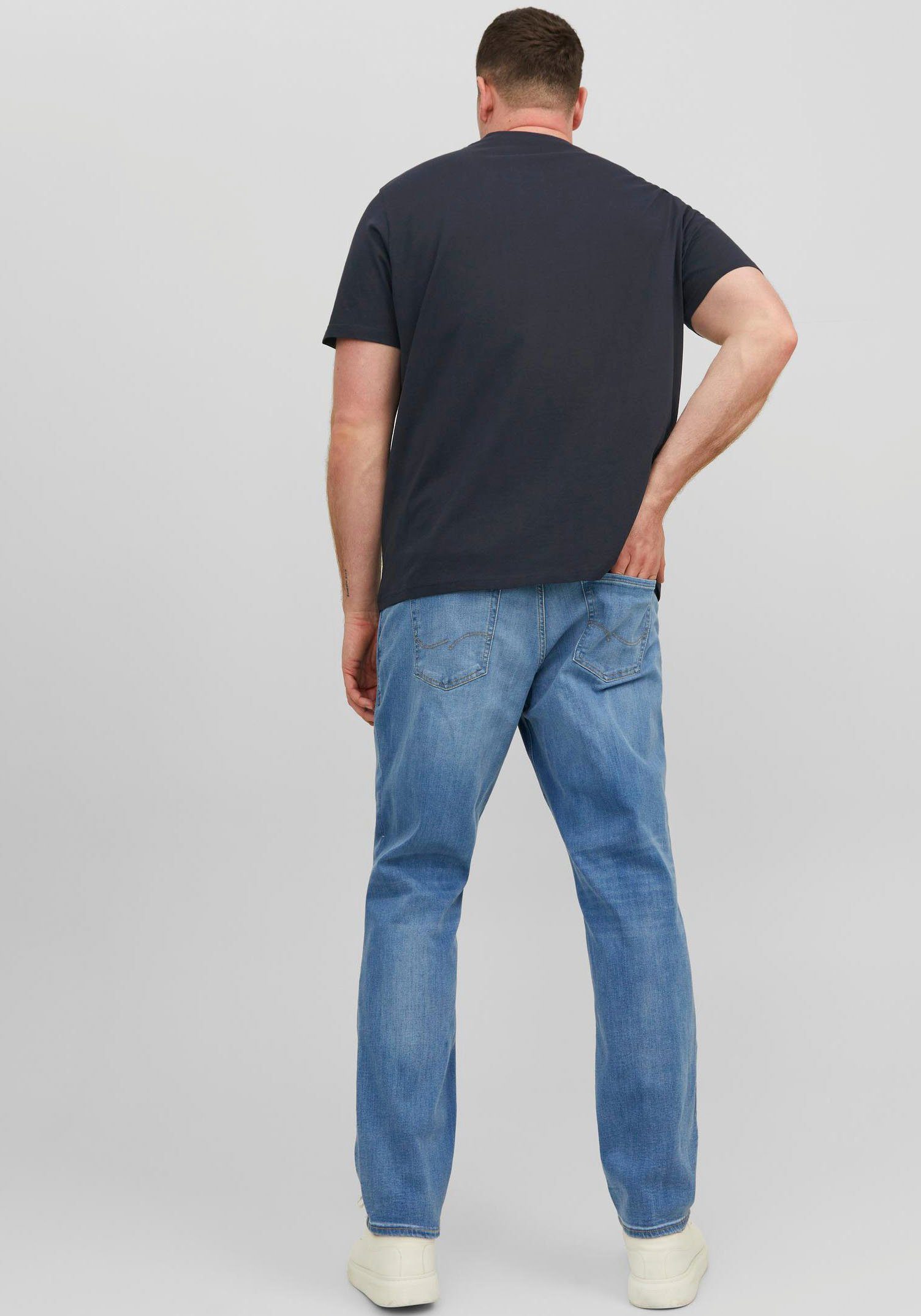Jack & Jones PlusSize Shirt met ronde hals JJESTAR JJ TEE SS NOOS PLS