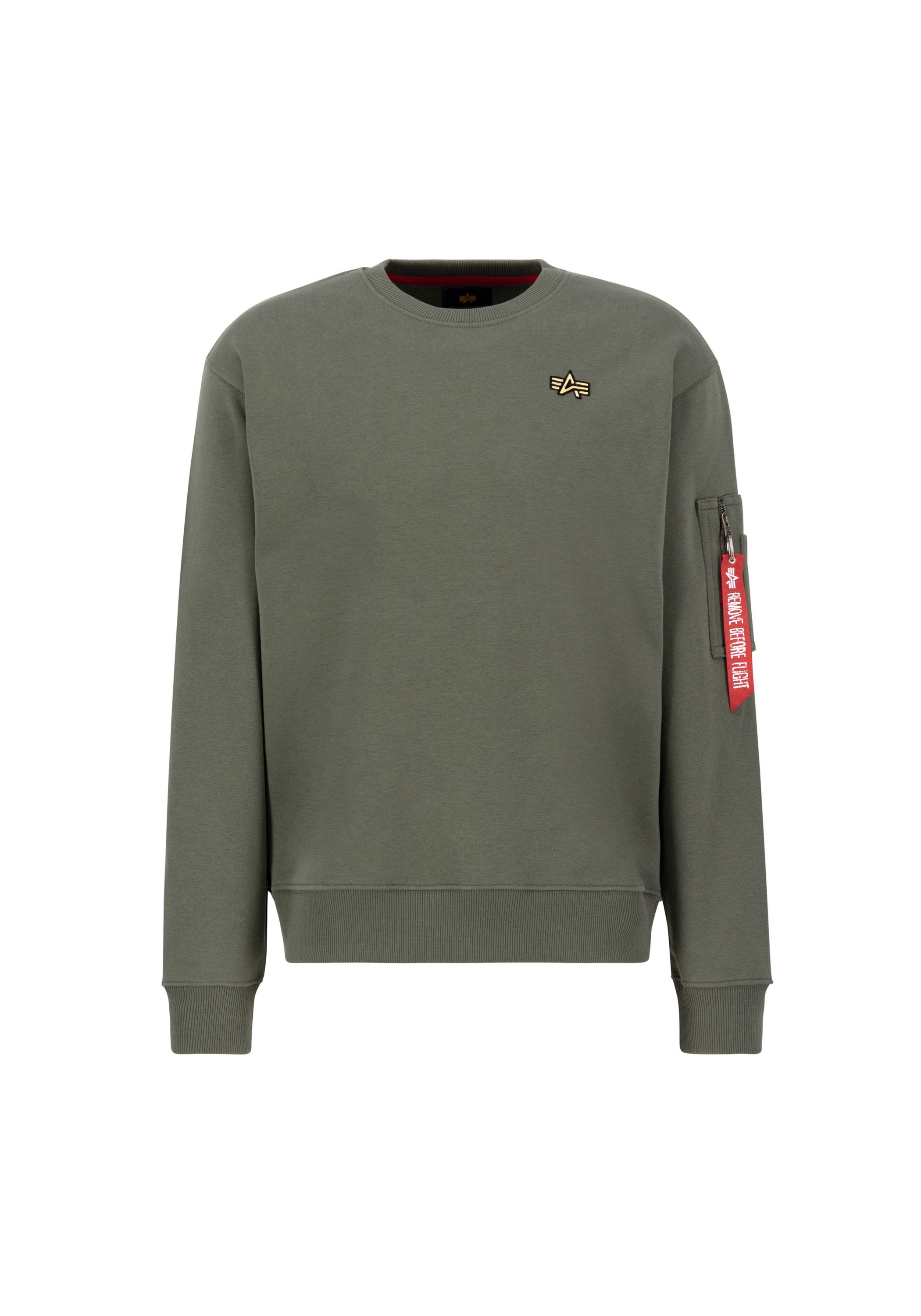 Alpha Industries Sweater Men Sweatshirts 3D Small Logo Sweater