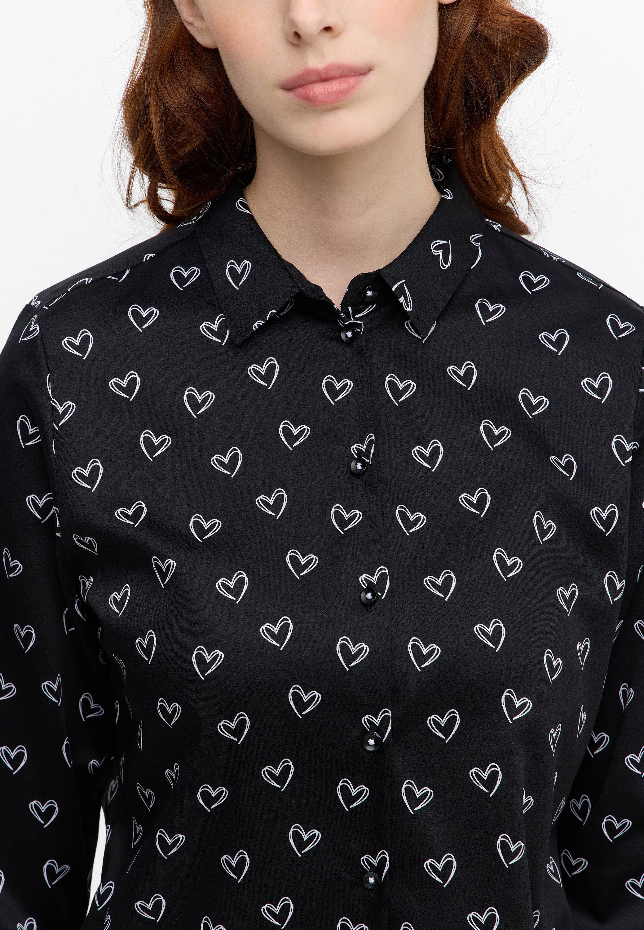 Eterna Overhemdblouse Regular fit EASY IRON (gemakkelijk te strijken)