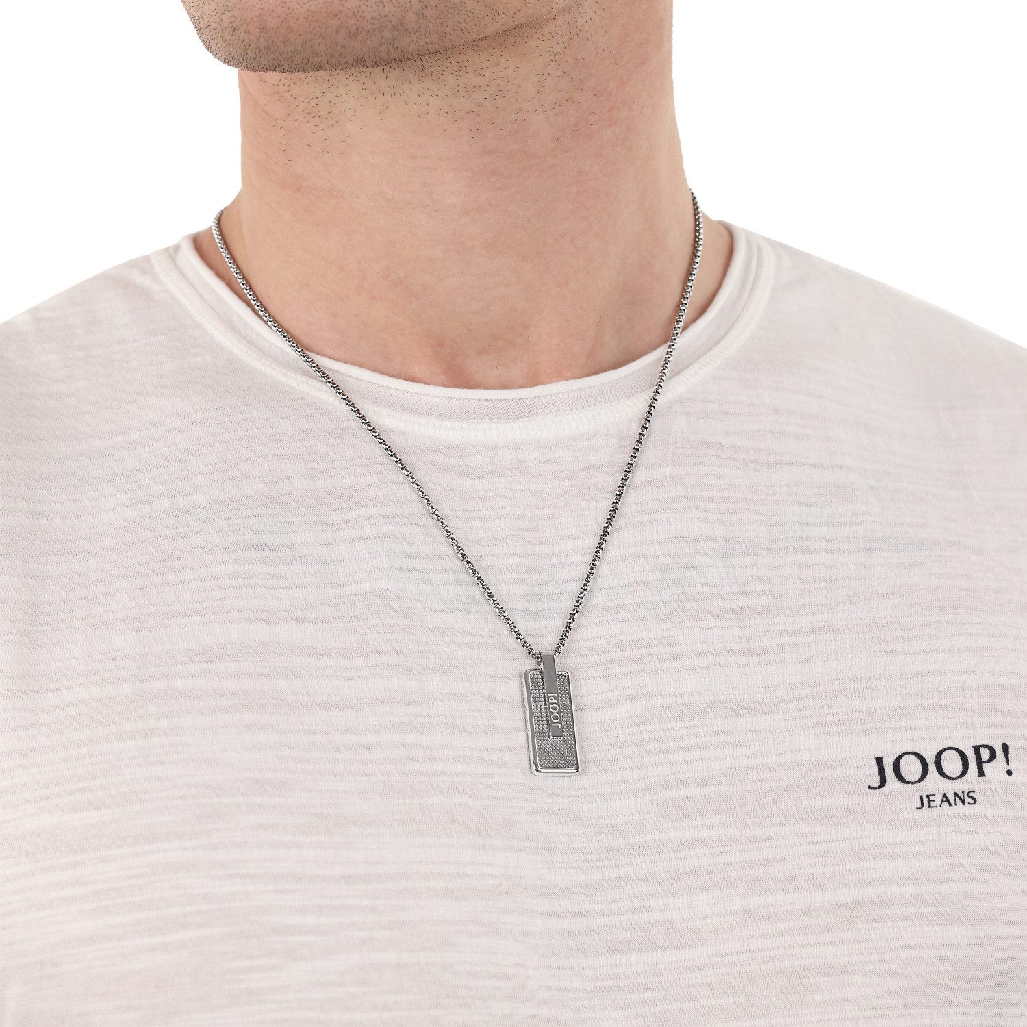 Joop! Ketting met hanger Rechthoek, 2039794