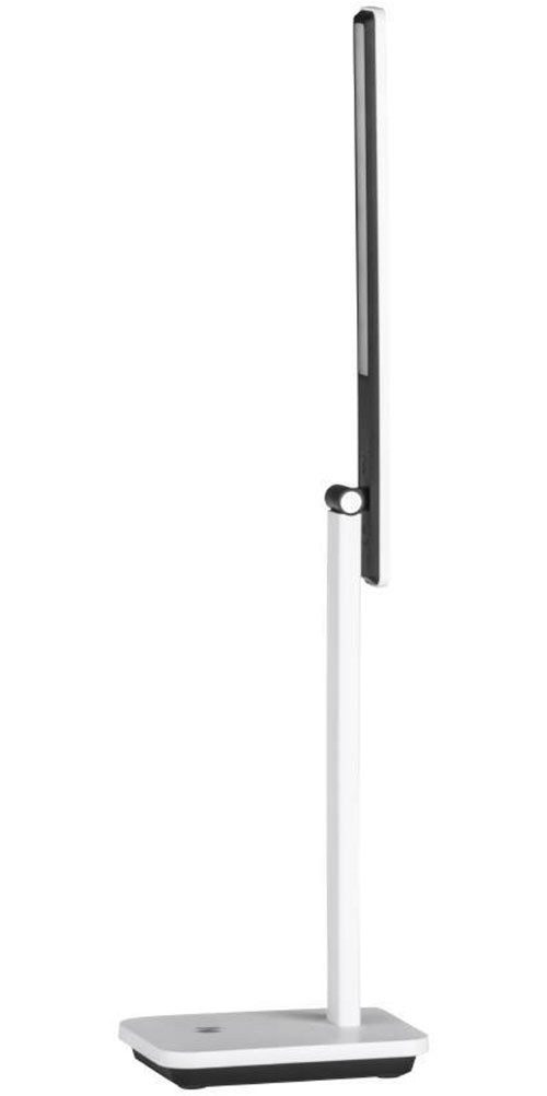 EGLO Tafellamp INIESTA LED tafellamp, wit-zwart, touchsensor, dimbaar, USB Nachttafellamp touch dimbaar, USB-oplaadfunctie, wit en zwart (1 stuk)
