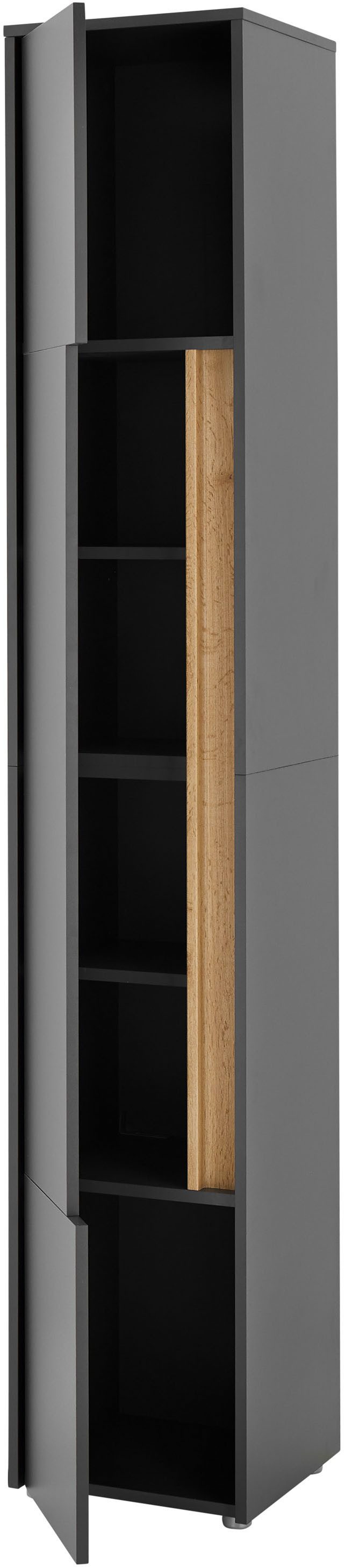 INOSIGN Hoge kast CITY/GIRON, badkamerkast met grepen, kast in tijdloos ontwerp