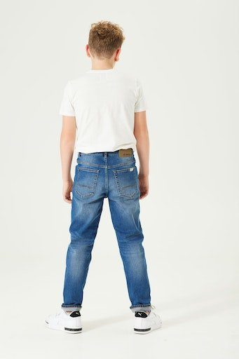 Garcia Dad-jeans Dalino voor jongens, met verwoeste effecten