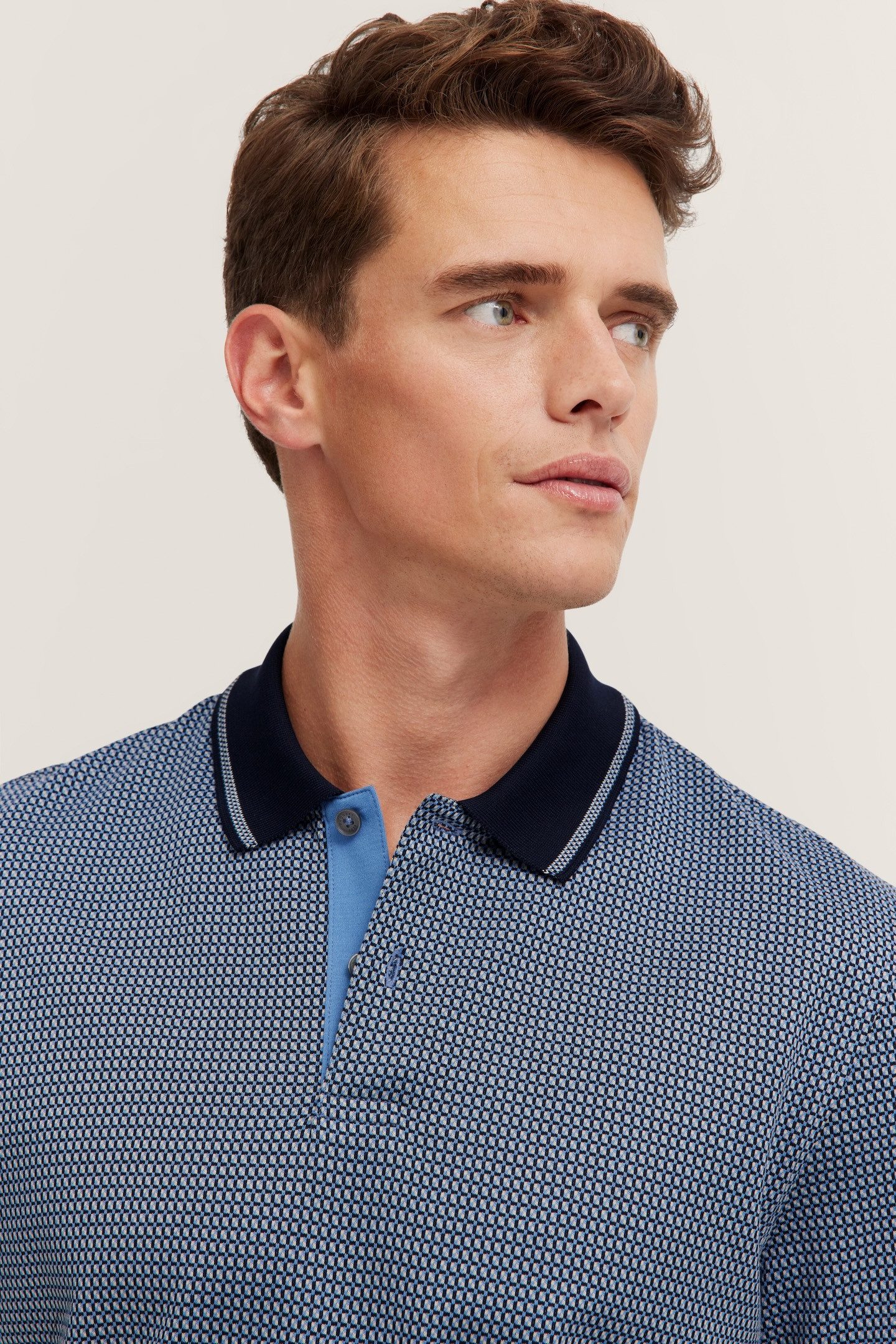 Bugatti Poloshirt gemaakt van katoen