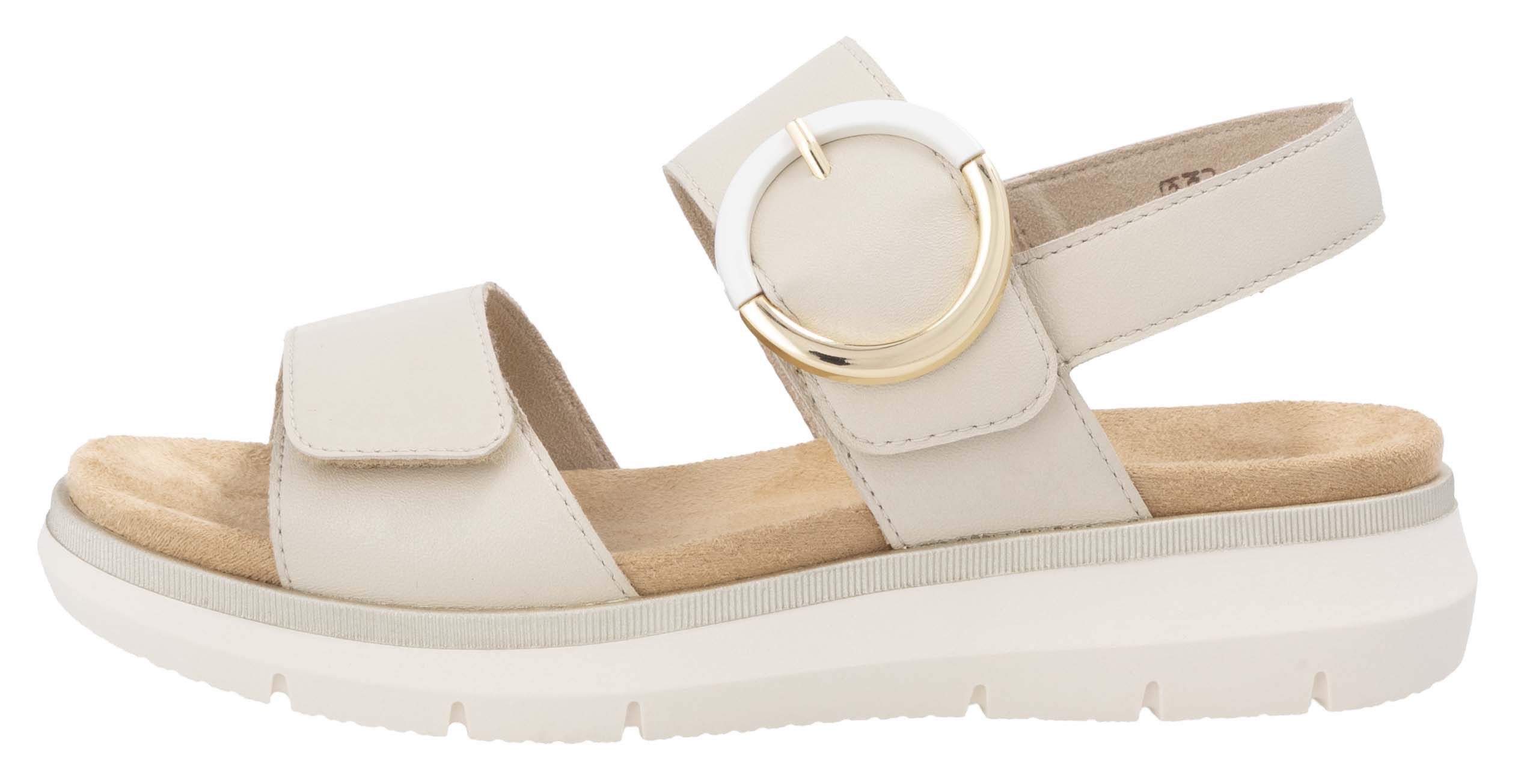 Remonte Sandalen , sandaal, comfort schoen, zomerschoen met praktische klittenbanden
