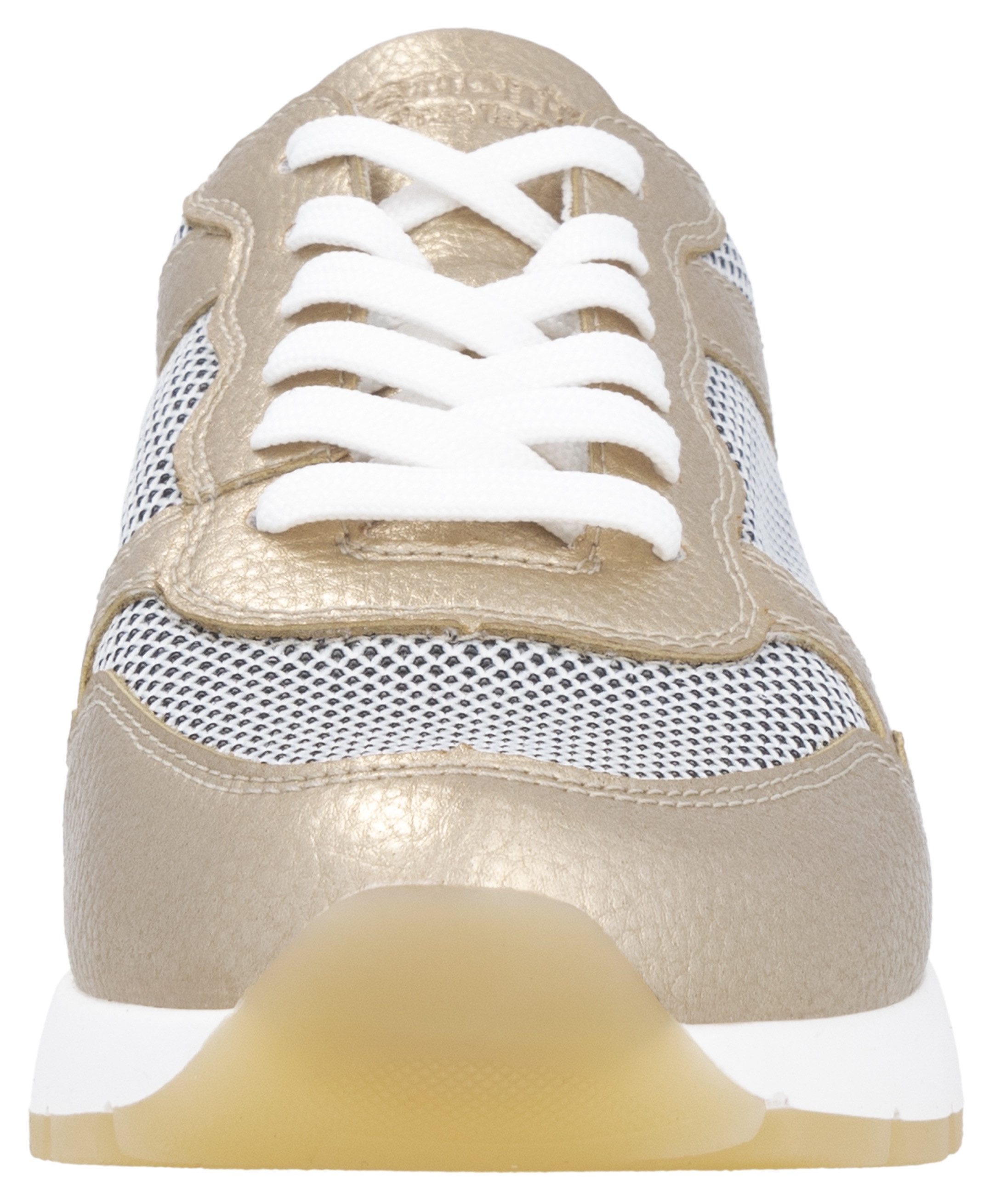 Remonte Slip-on sneakers Elisabeth Hurley-Collection , vrijetijdsschoen, lage schoen, veterschoen met schachtpadding