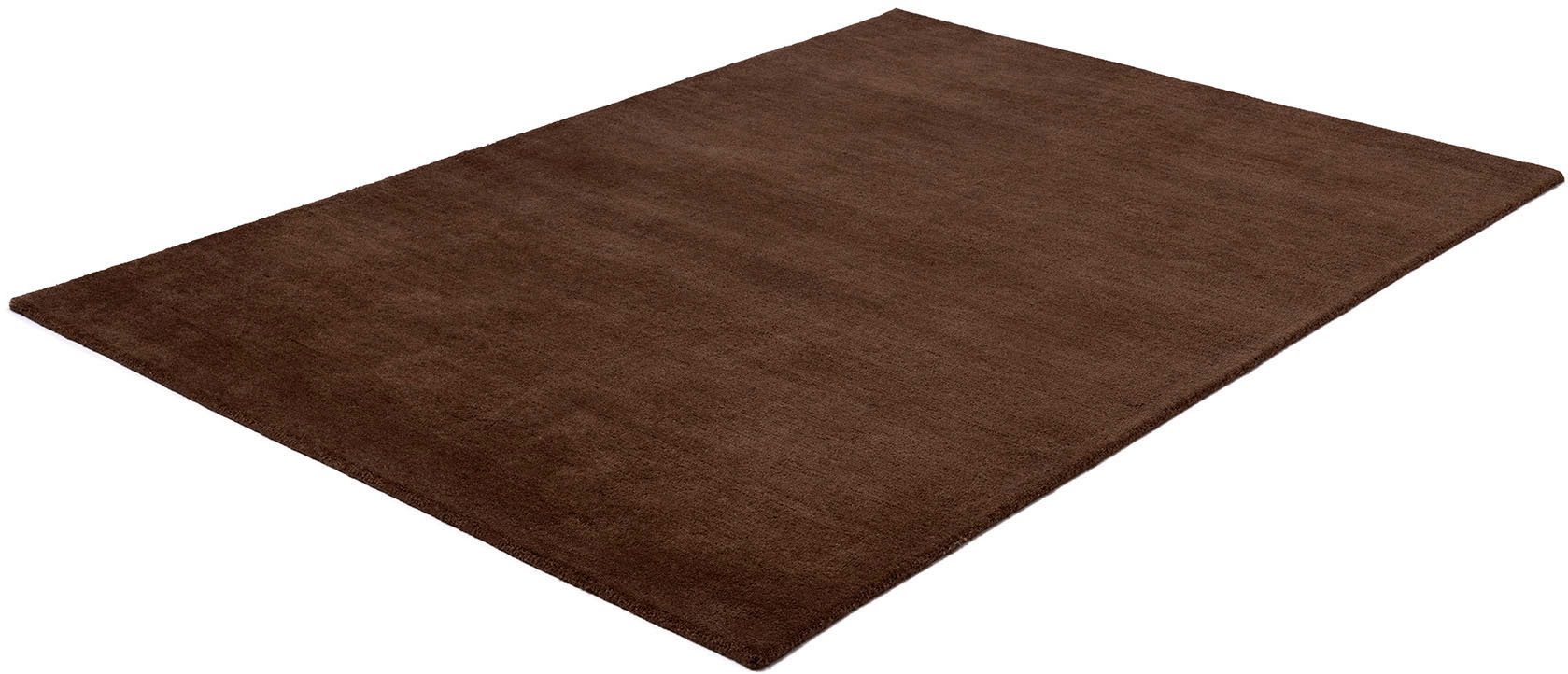 my home Wollen kleed Gabbo natuur, handgeweven tapijt, 100% wol, handgeweven 100% wol, effen, handgeweven, woonkamer, slaapkamer, eetkamer