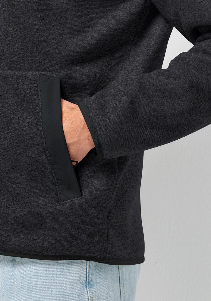 Jack Wolfskin Fleecejack TANNENSPUR HOODED JKT M