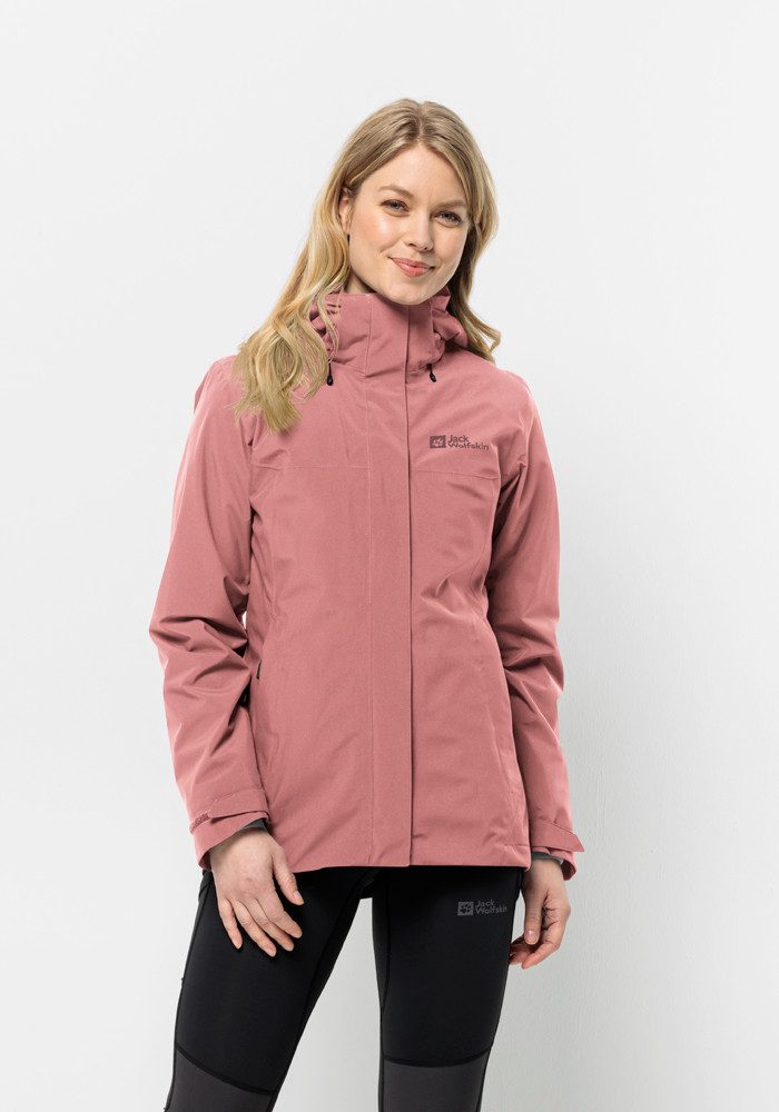 Jack Wolfskin Functioneel 3-in-1-jack LUNTAL 3IN1 JKT W