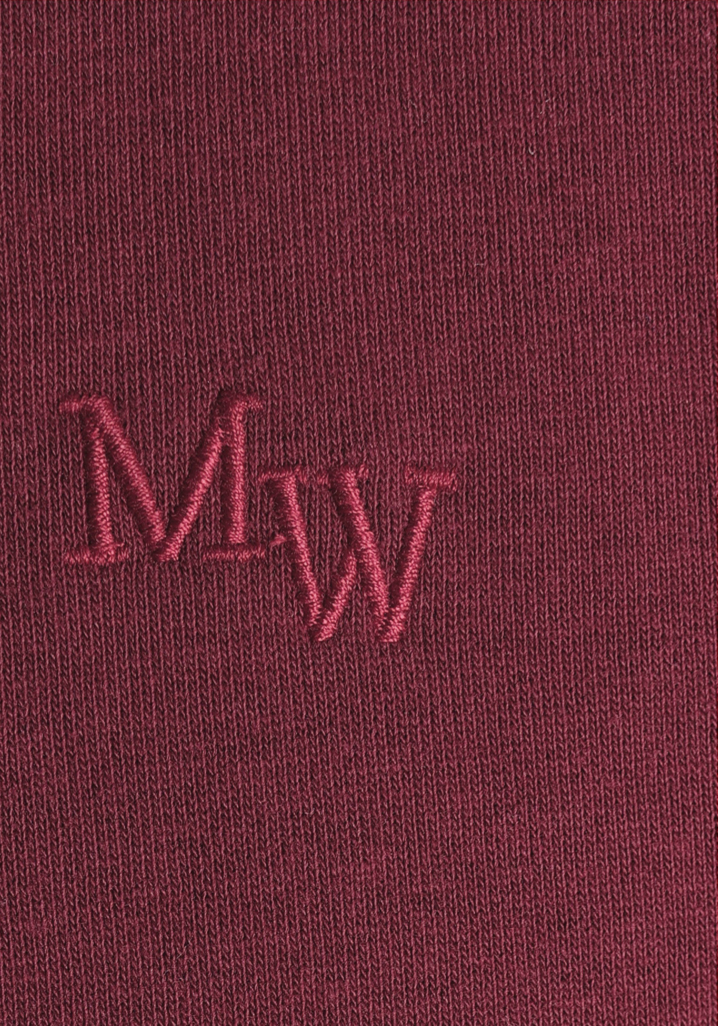 Man's World Capuchonsweatvest met contrastkleurige voering