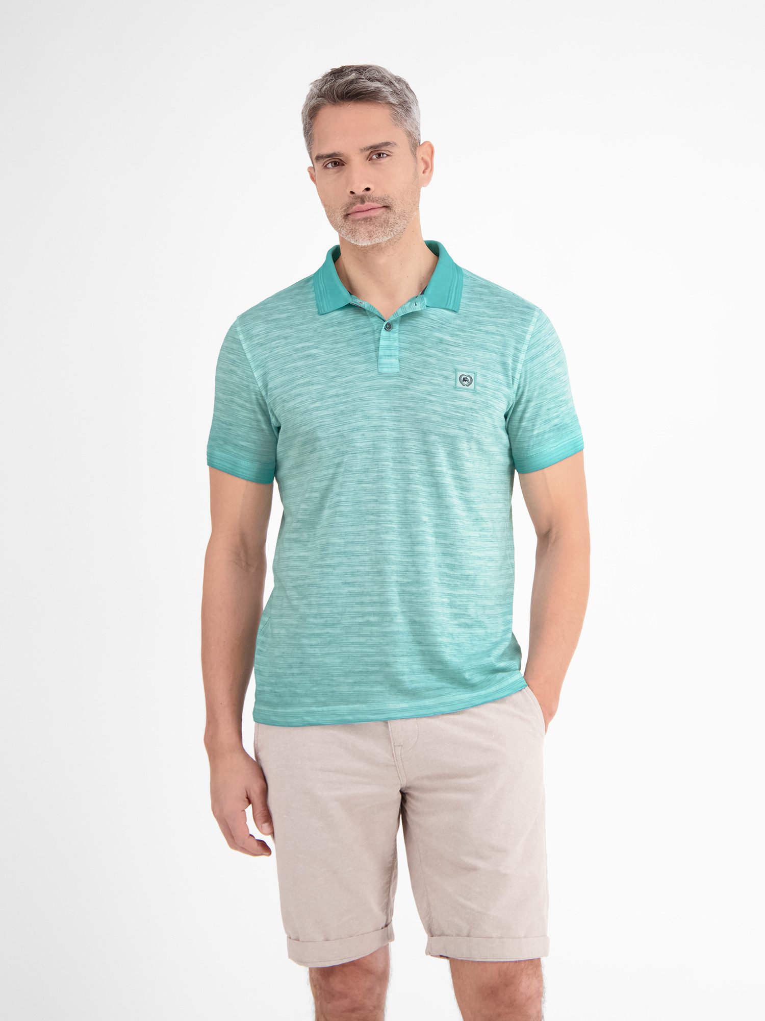 Lerros Poloshirt LERROS gestreept poloshirt voor heren