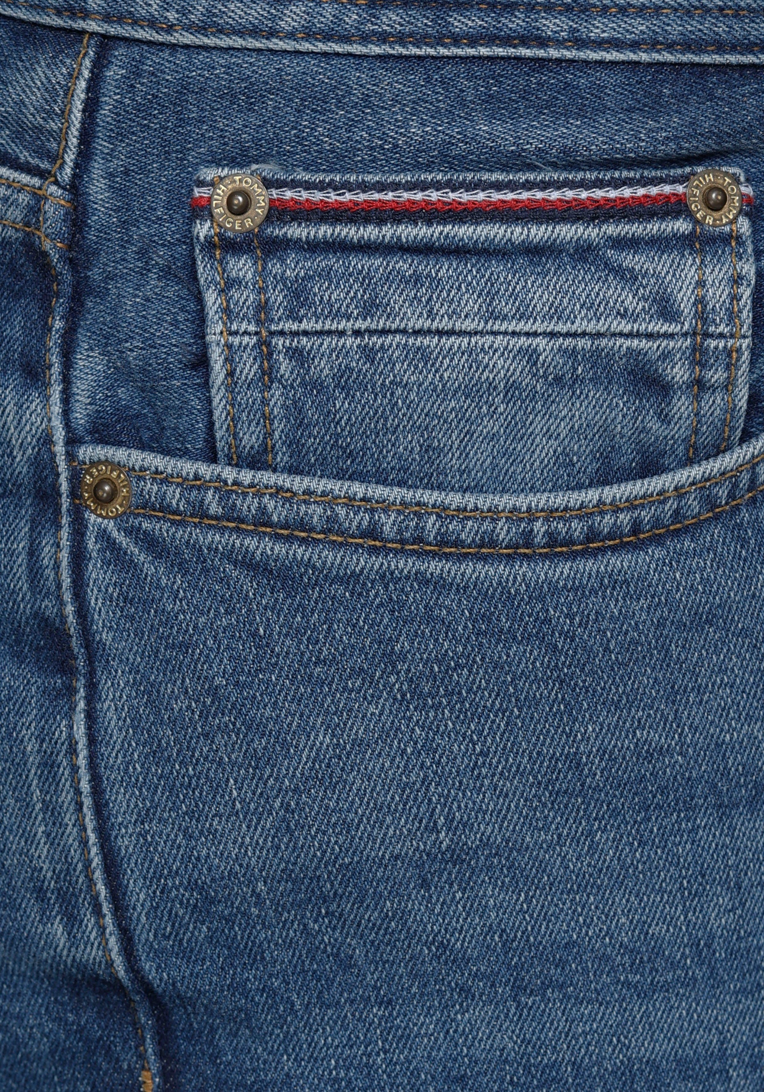 Tommy Hilfiger Straight jeans Denton van katoen-denim met stretch