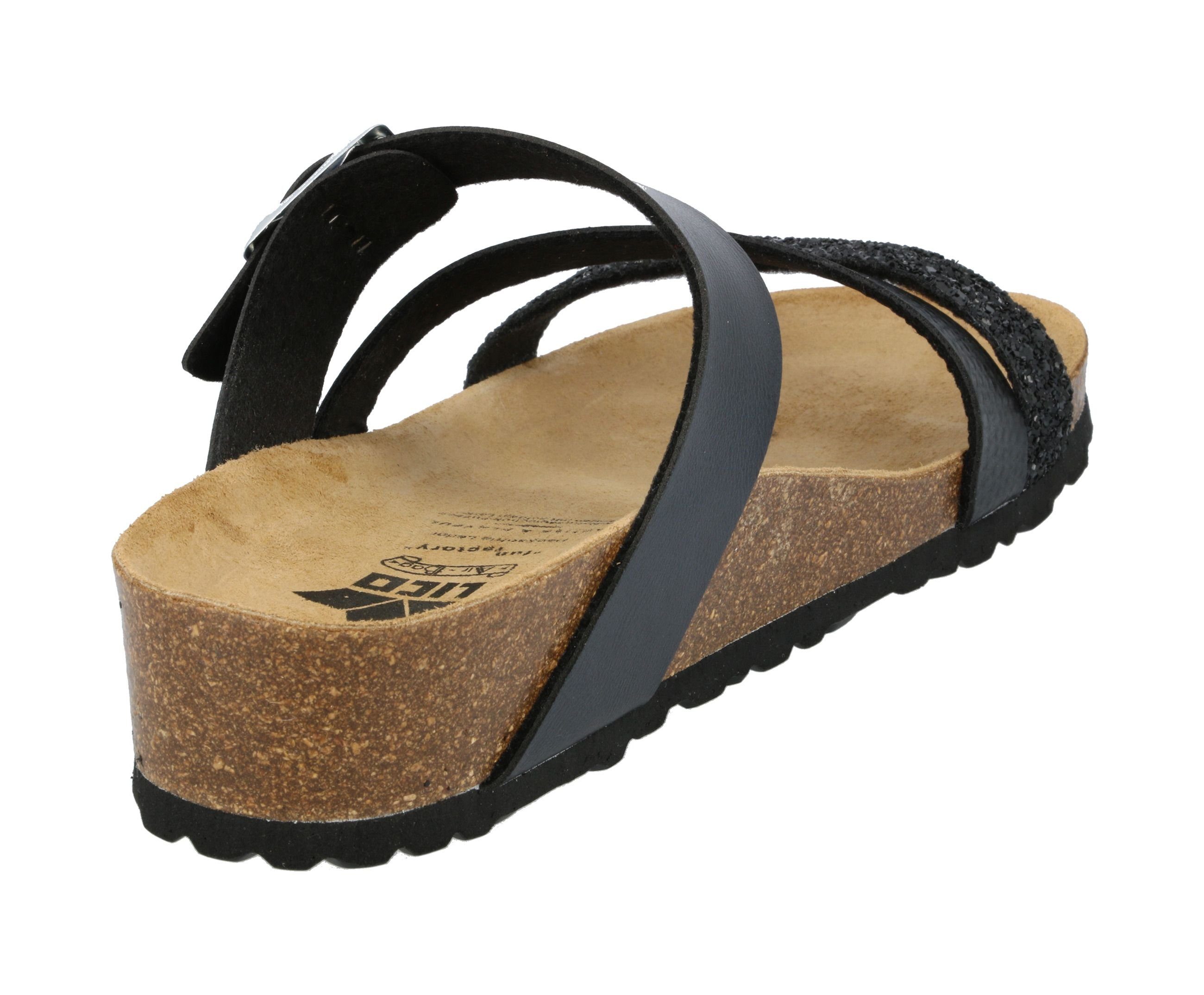 Lico Slippers Natural Glitter