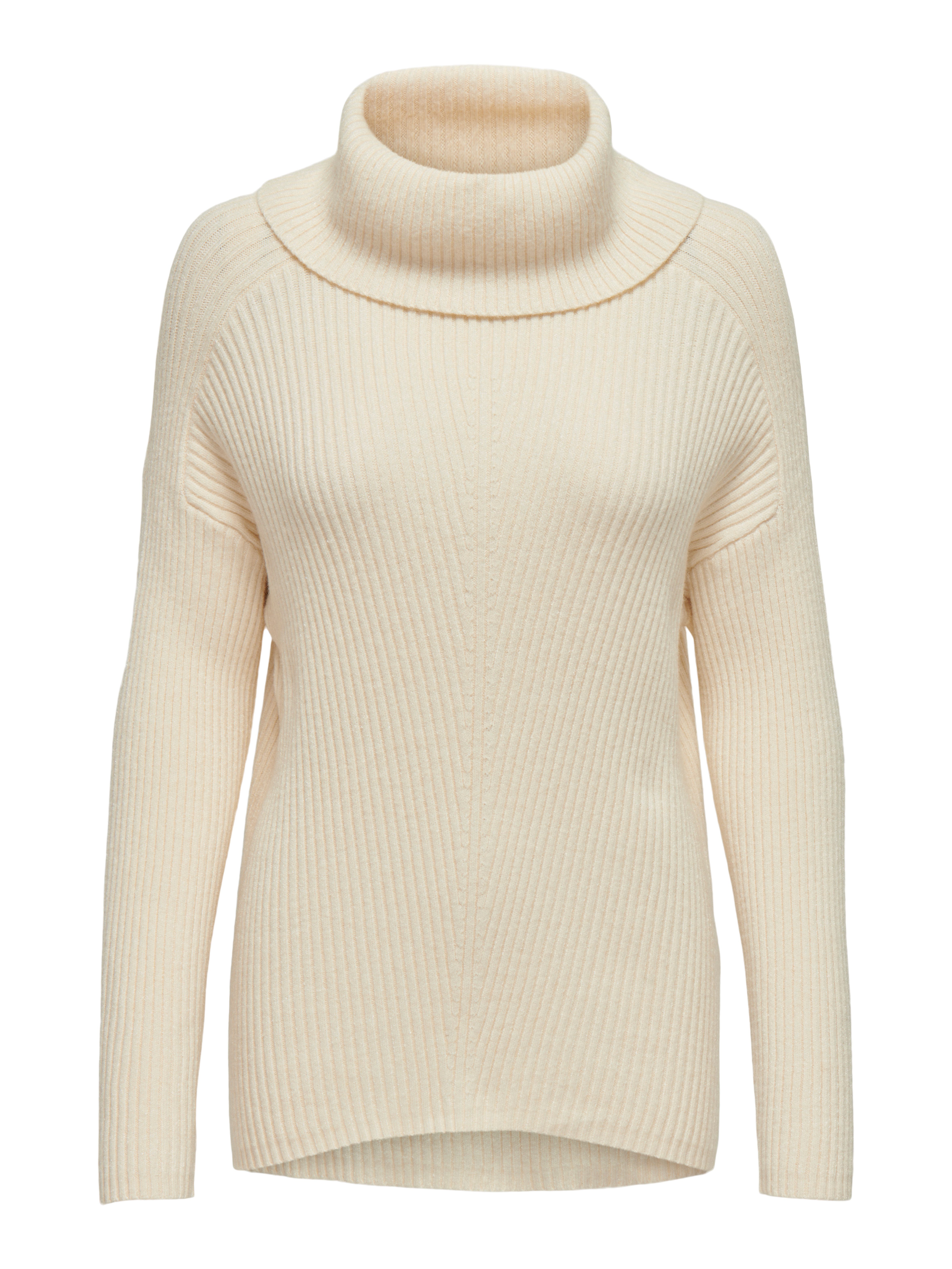 Only Coltrui ONLKATIA LS SADDLE ROLL NECK CC KNT