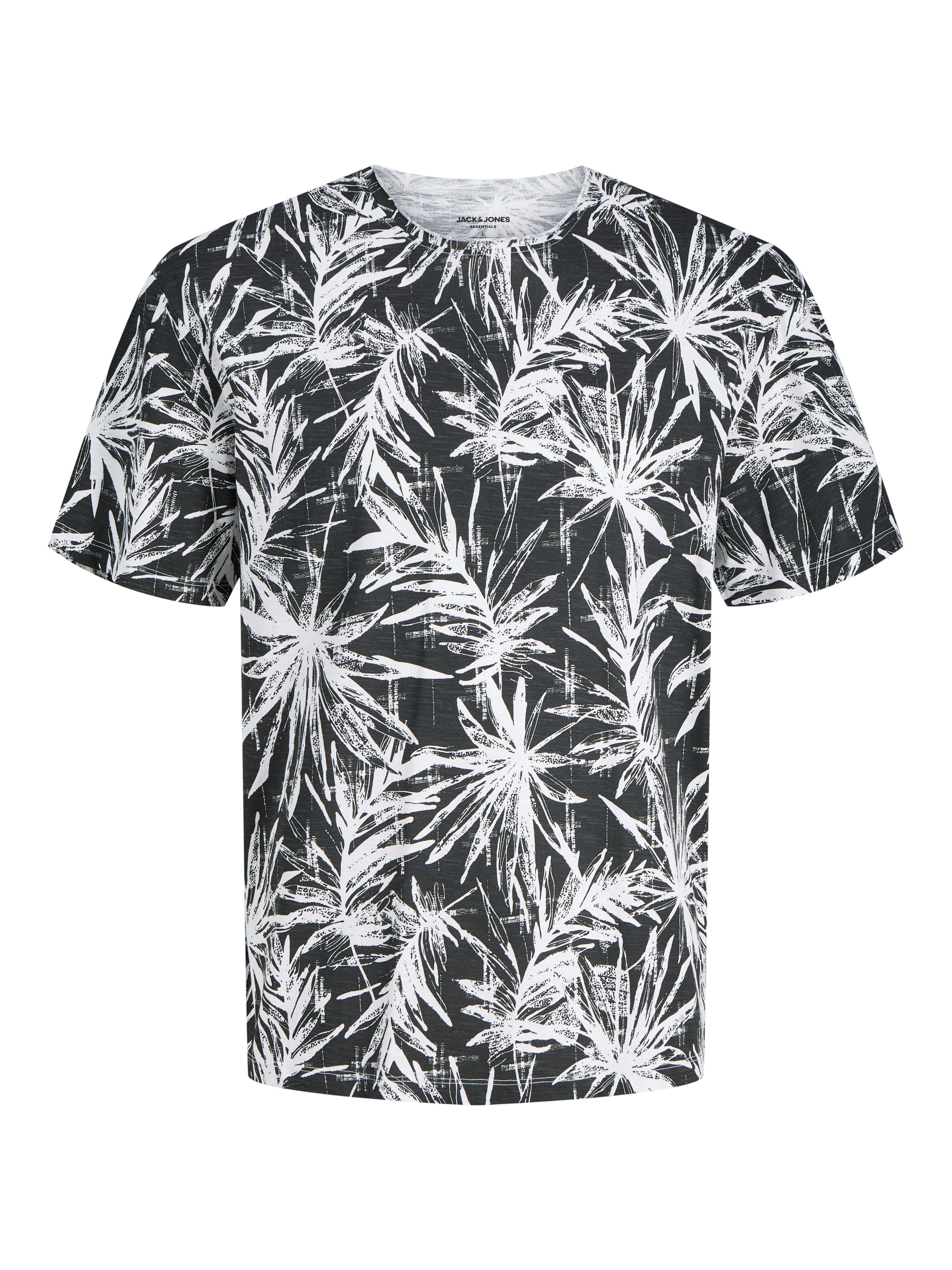 Jack & Jones Shirt met ronde hals JJEBRYAN AOP TEE S/S O-NECK NOOS