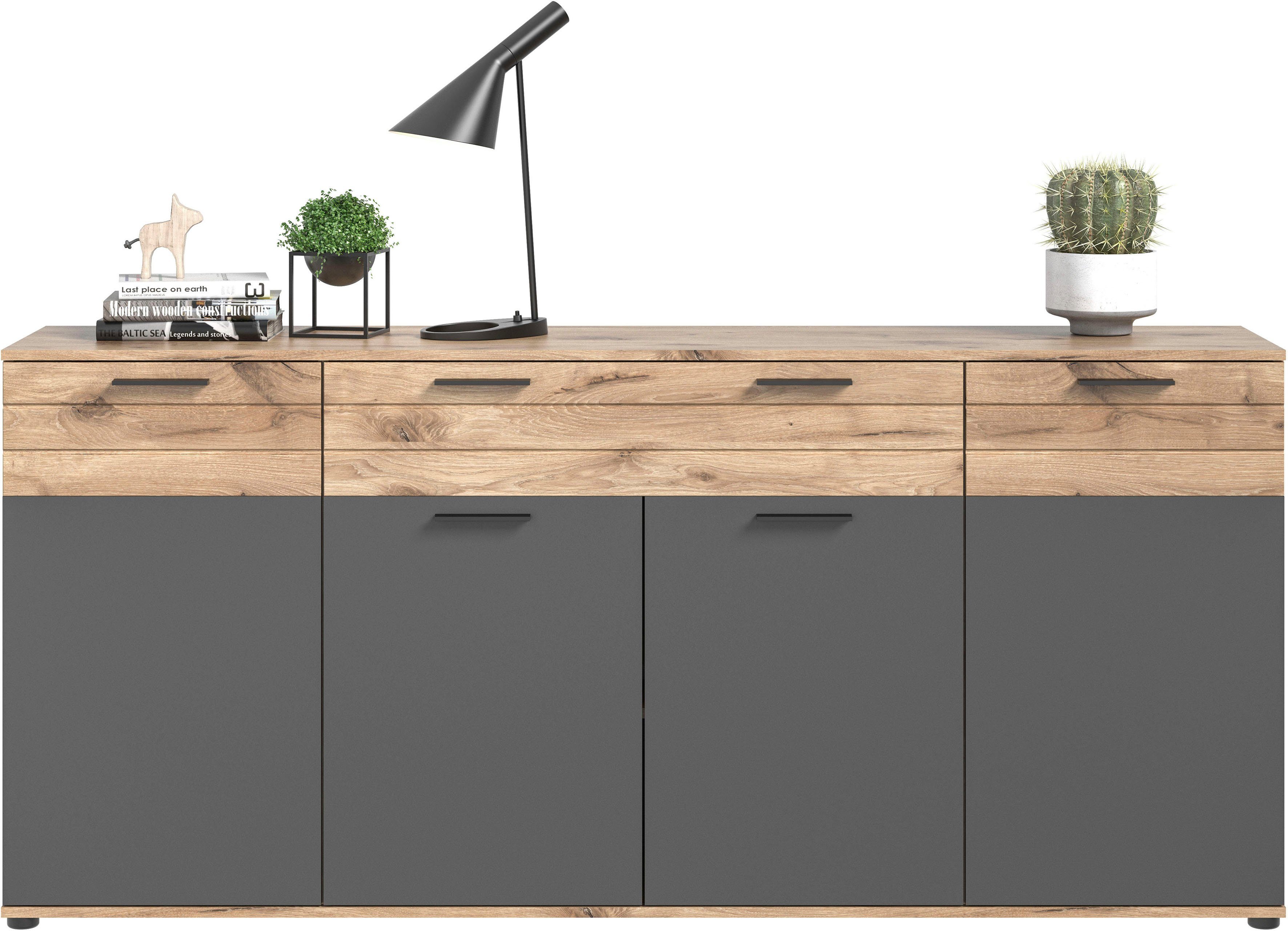 INOSIGN Dressoir Riga Breedte 200 cm dressoirs
