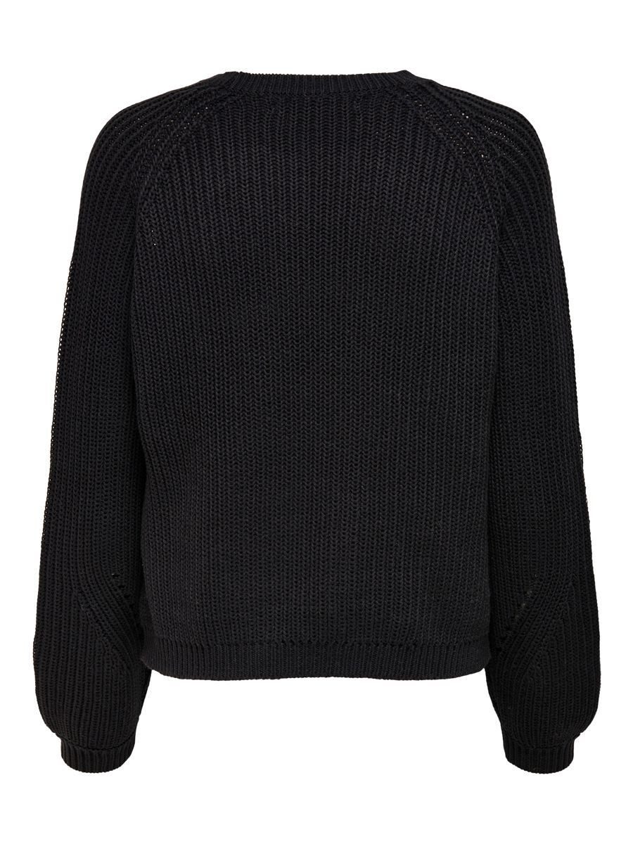 Only Gebreide trui ONLMAGA L/S LACE PULLOVER KNT NOOS