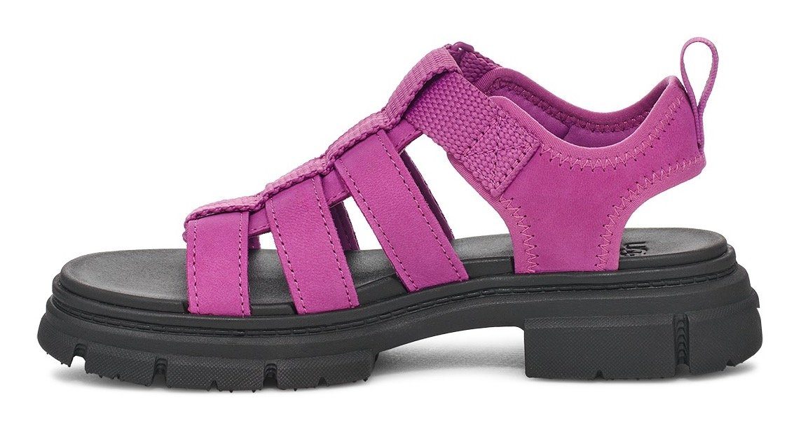 UGG Plateausandalen K ASHTON MULTISTRAP zomerschoen, klittenbandschoen, sandaal, met klittenbandsluiting