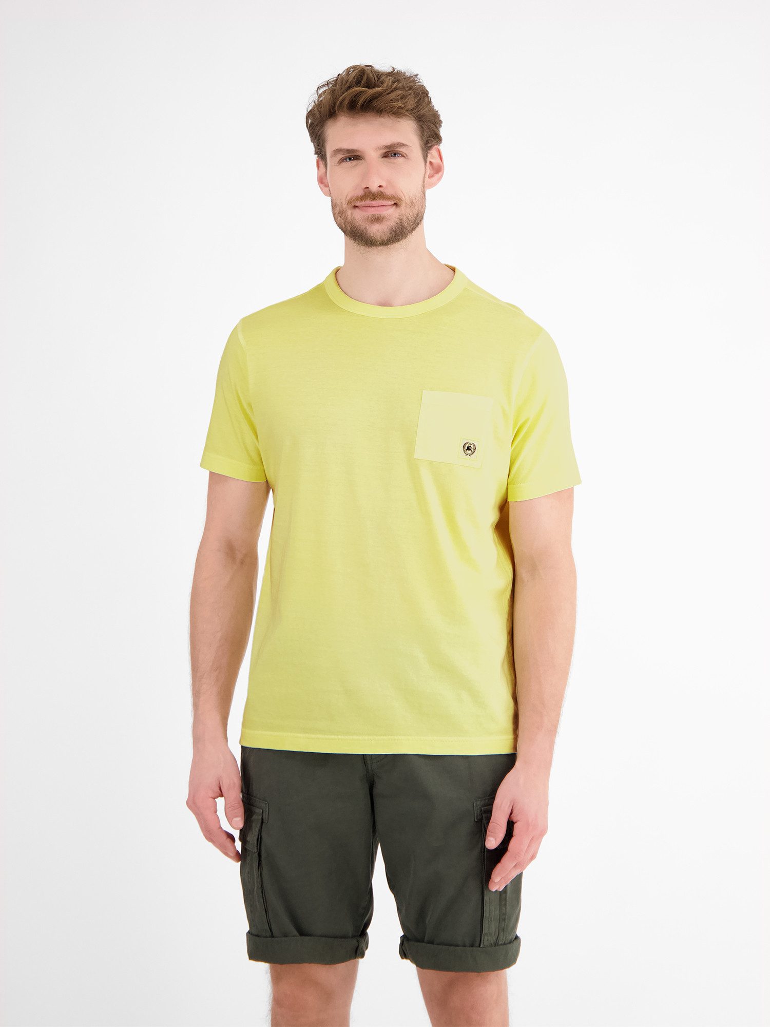 Lerros T-shirt LERROS T-shirt met borstzak