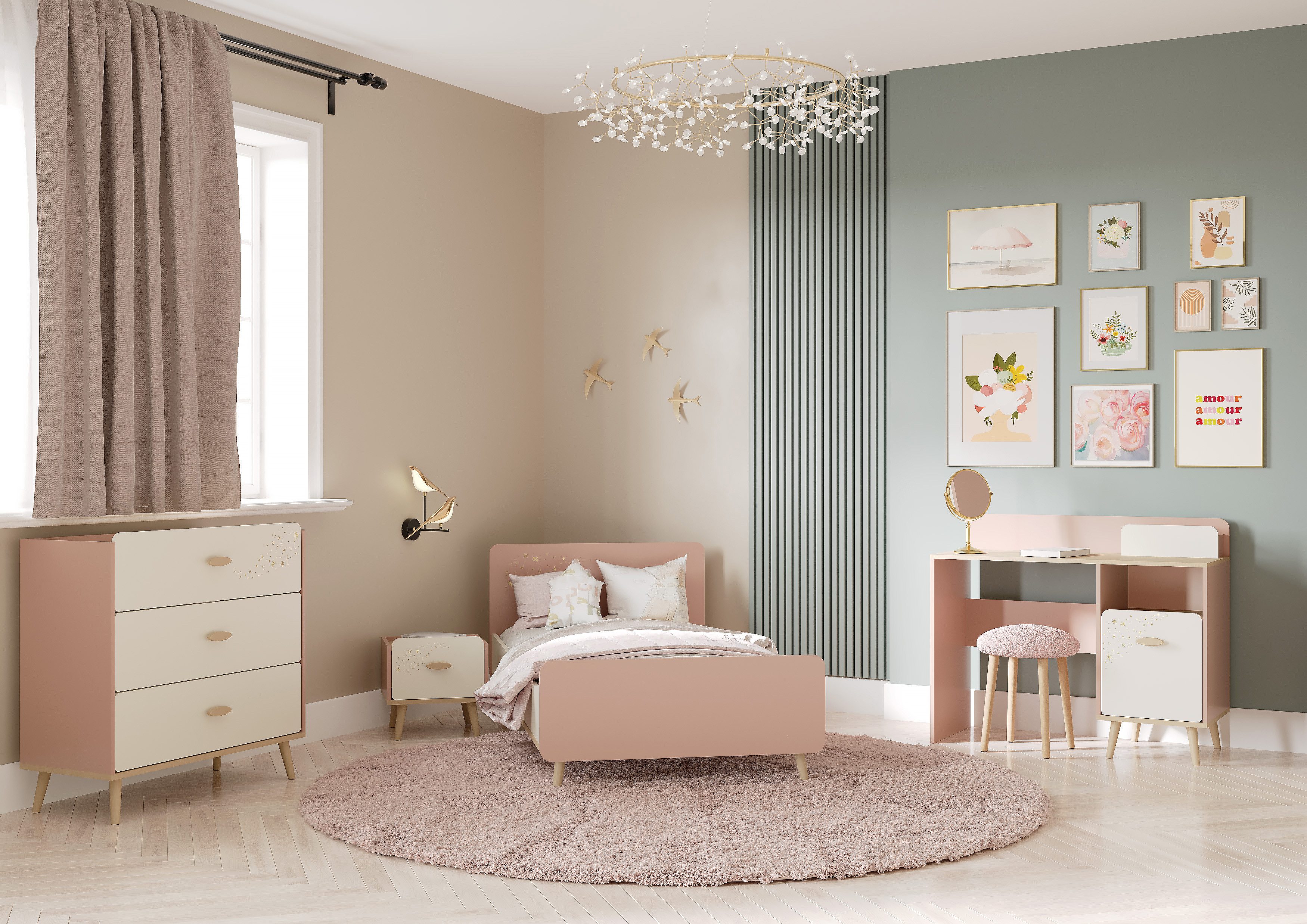 Demeyere GROUP Bureau Suzie Bureau 1 deur 1 plank