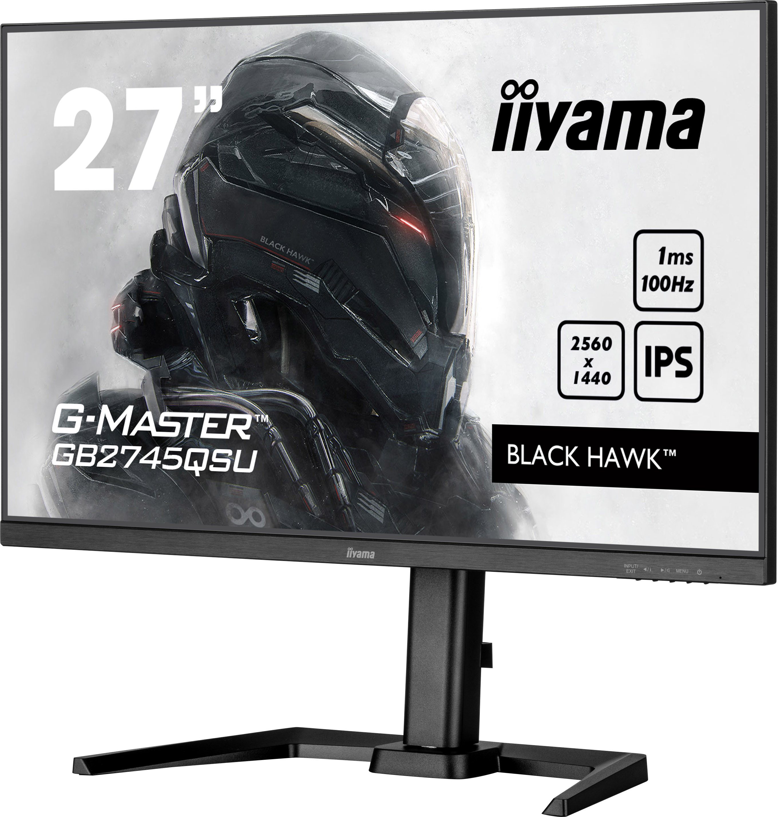 Iiyama Gaming-monitor G2745QSU-B1, 68,5 cm / 27", WQHD