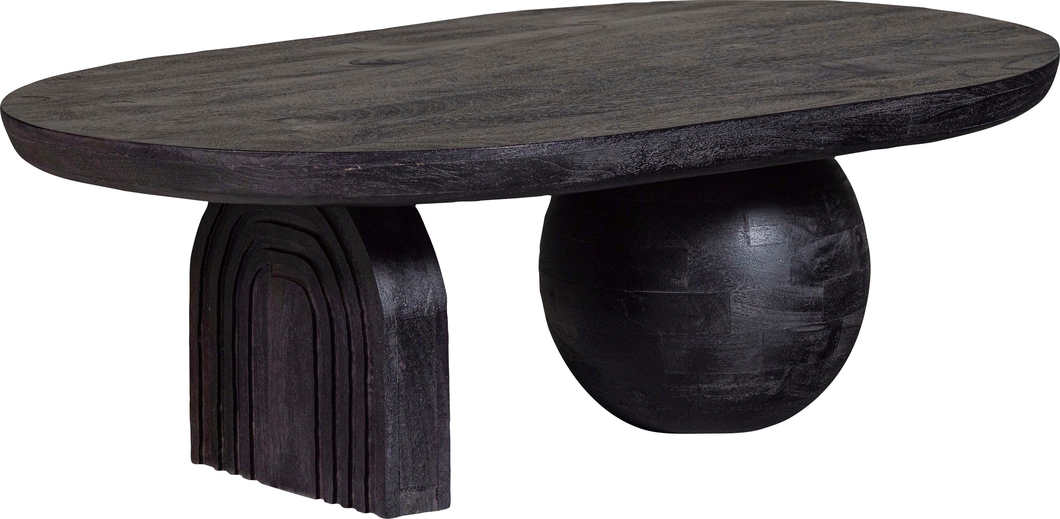 WOOOD Salontafel H 38 cm x B 110 cm x D 72 cm salontafels zwart
