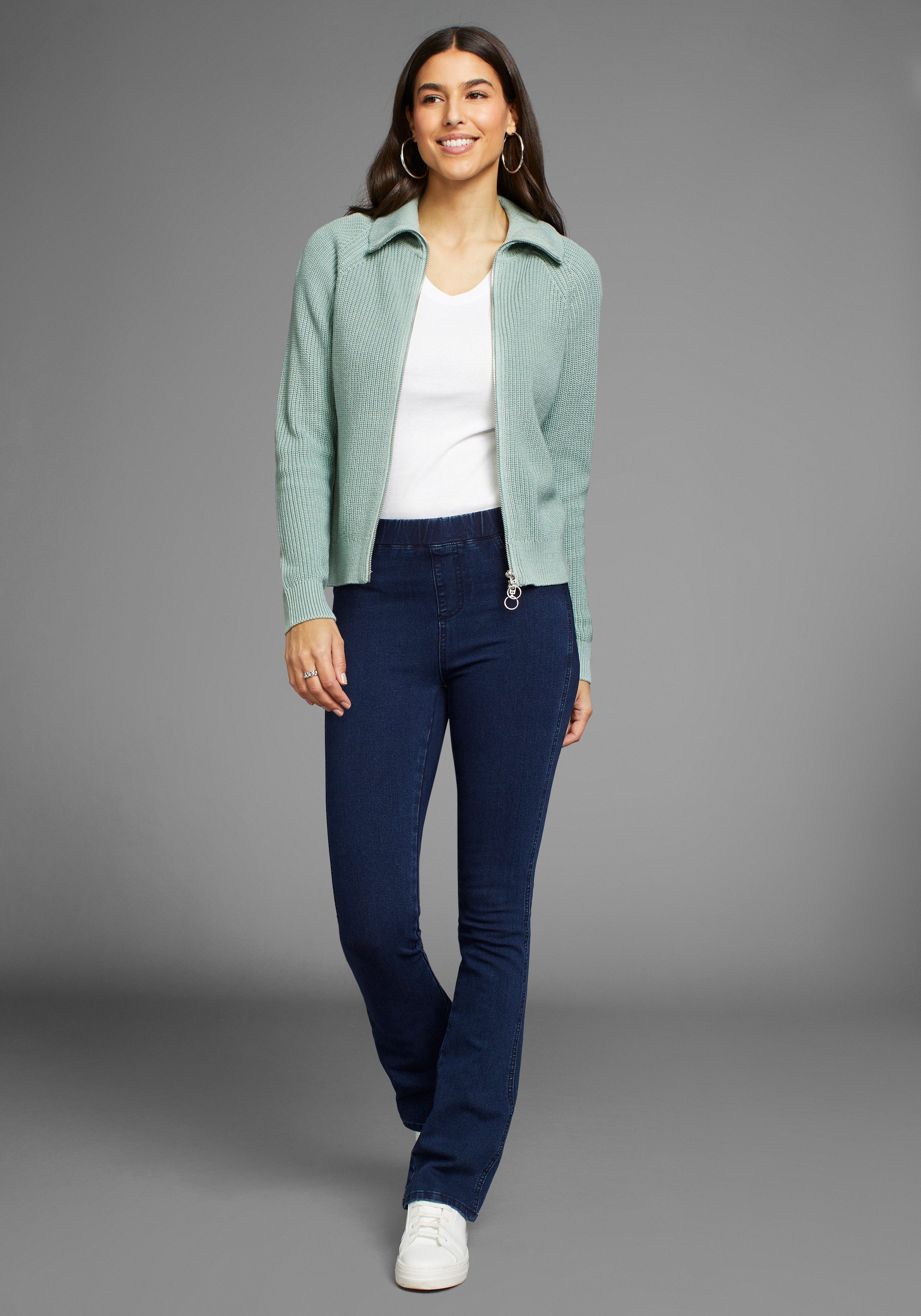 Laura Scott Vest met schipperskraag