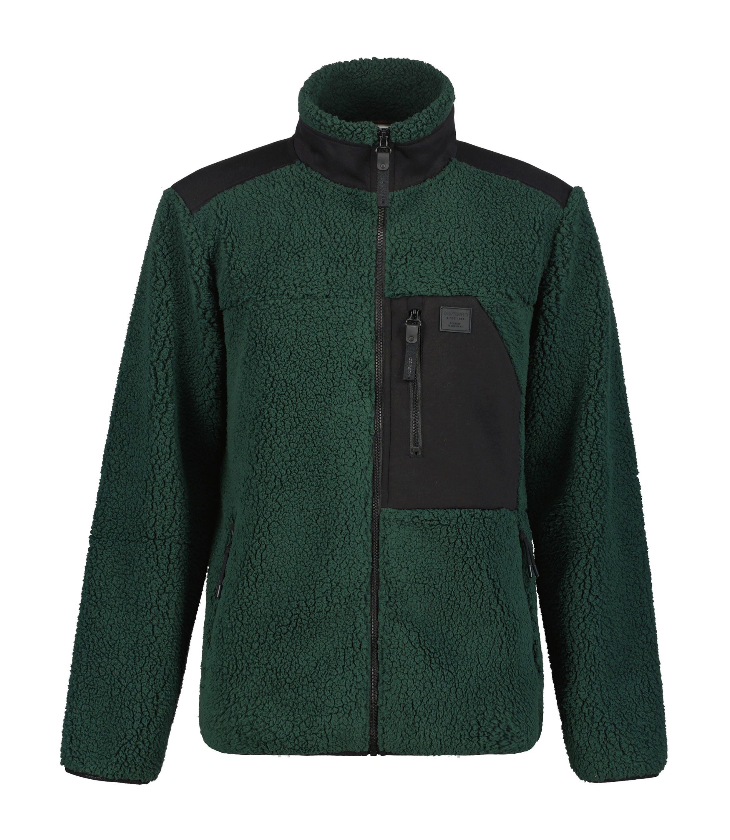 Icepeak Outdoorjack ICEPEAK ARDEM met subtiele logo-patch op de borstzak