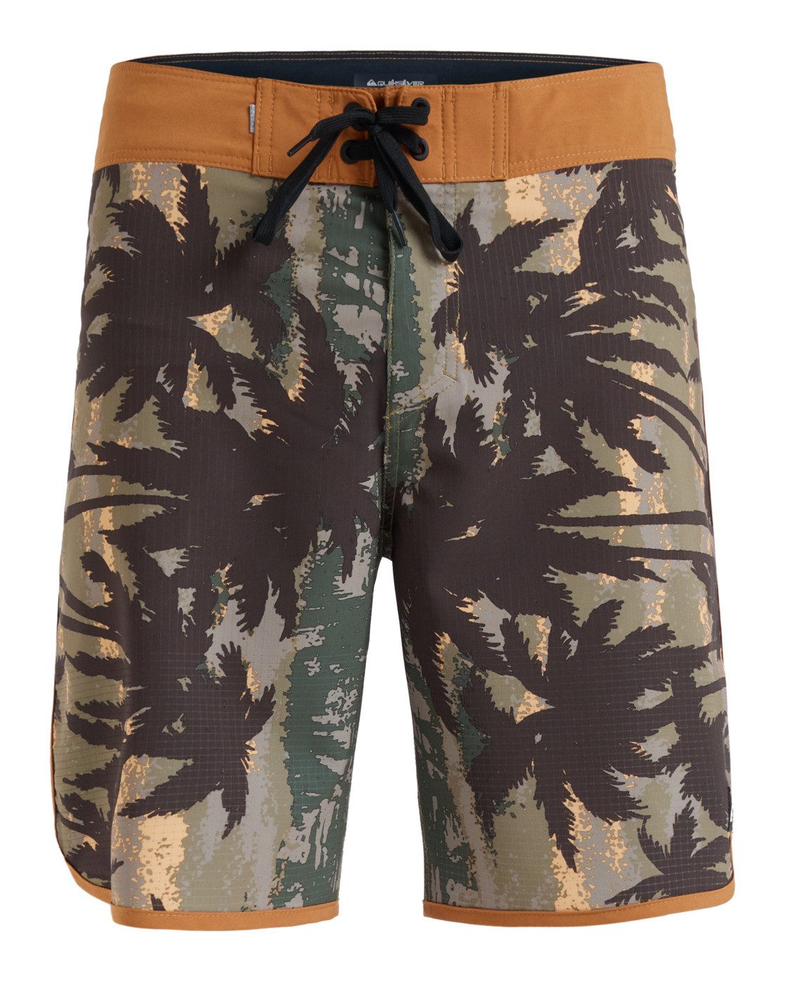 Quiksilver Boardshort Highline Scallop 19" heren broeken maat 33 (M/L) bruin
