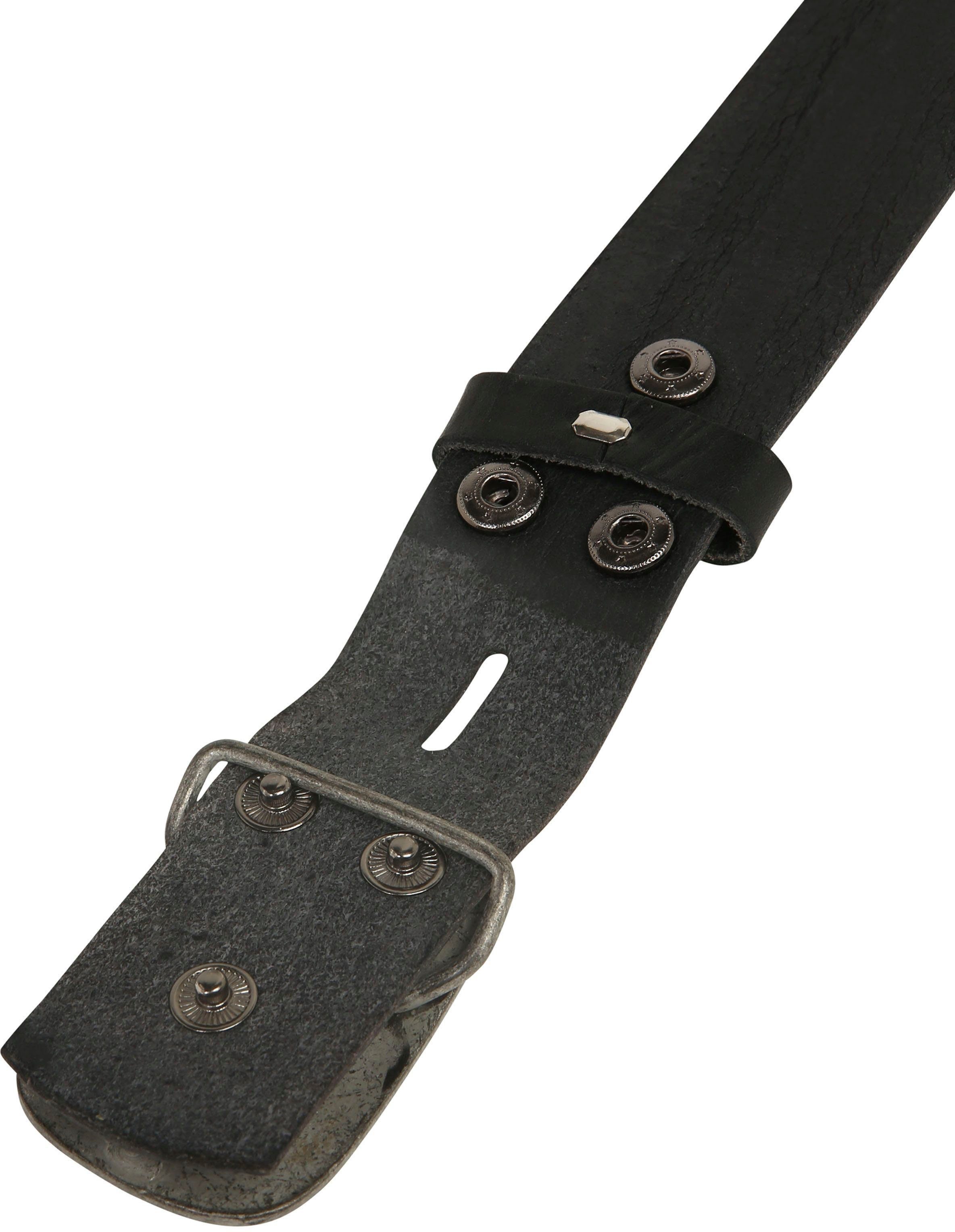 RETTUNGSRING by showroom 019° Leren riem