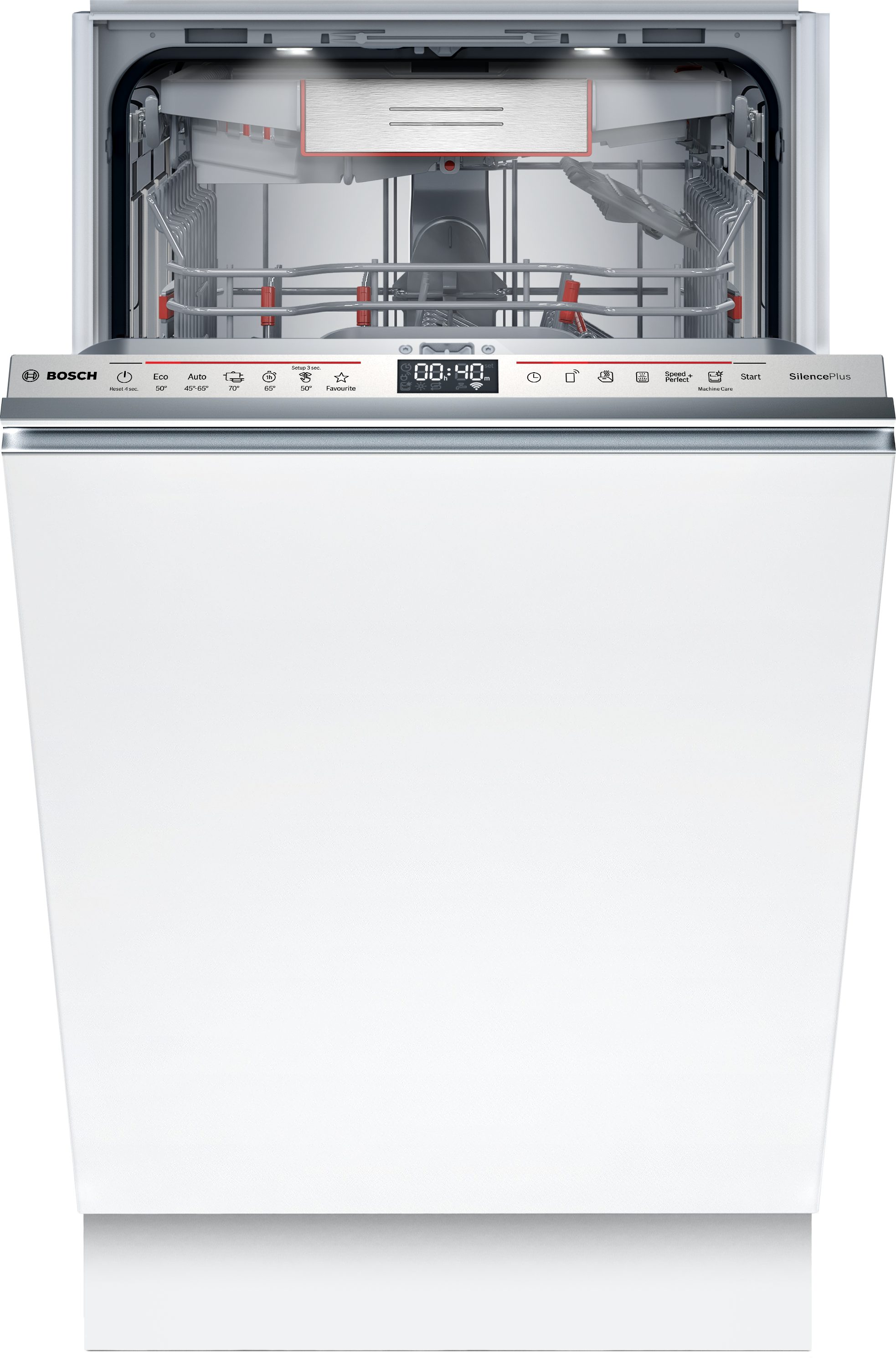 BOSCH Volledig geïntegreerde vaatwasser SPV6EMX05E, 81,5 cm x 44,8 cm