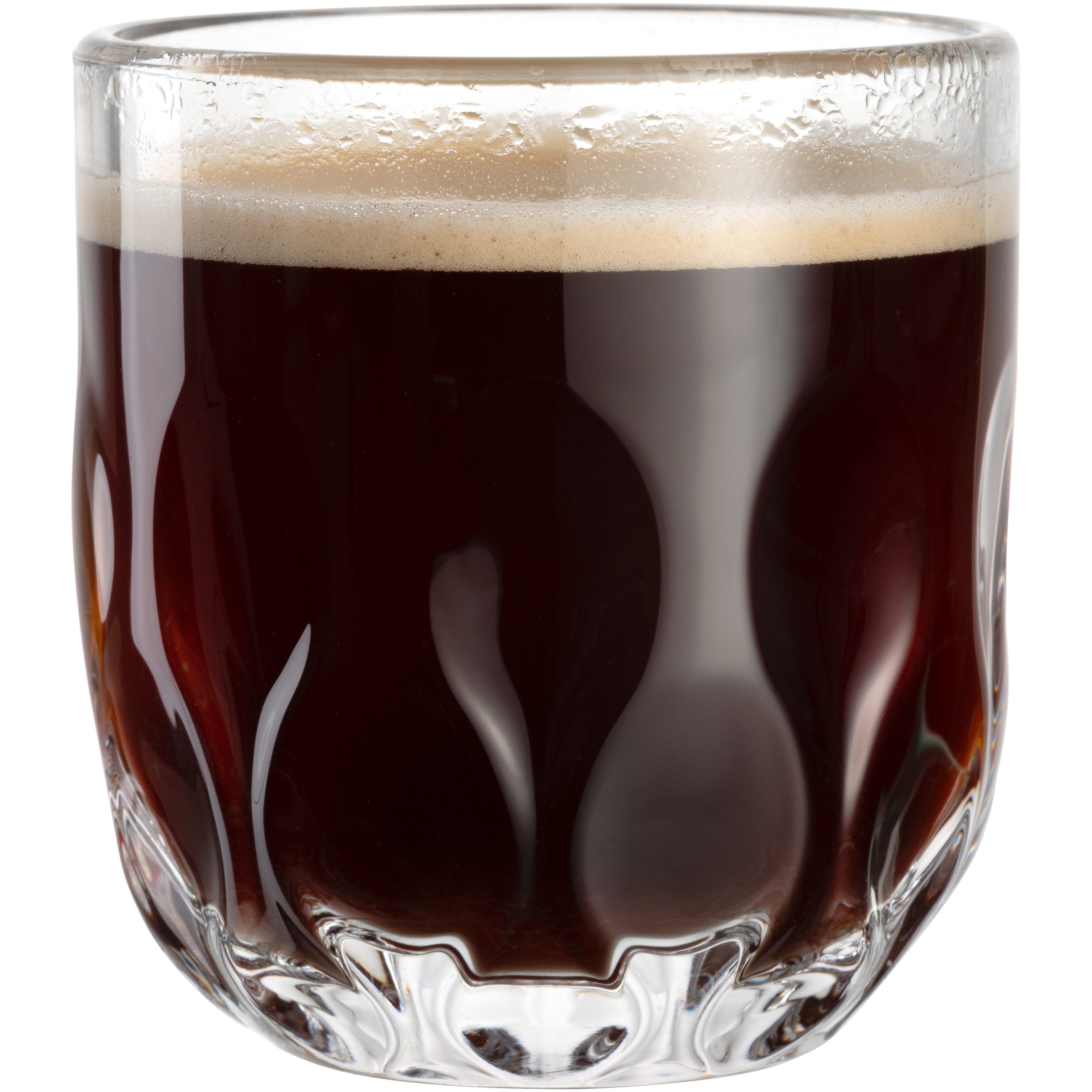 LEONARDO Glazenset Kaffee-Glas GOCCE, 220 ml, 6er-Set (set)