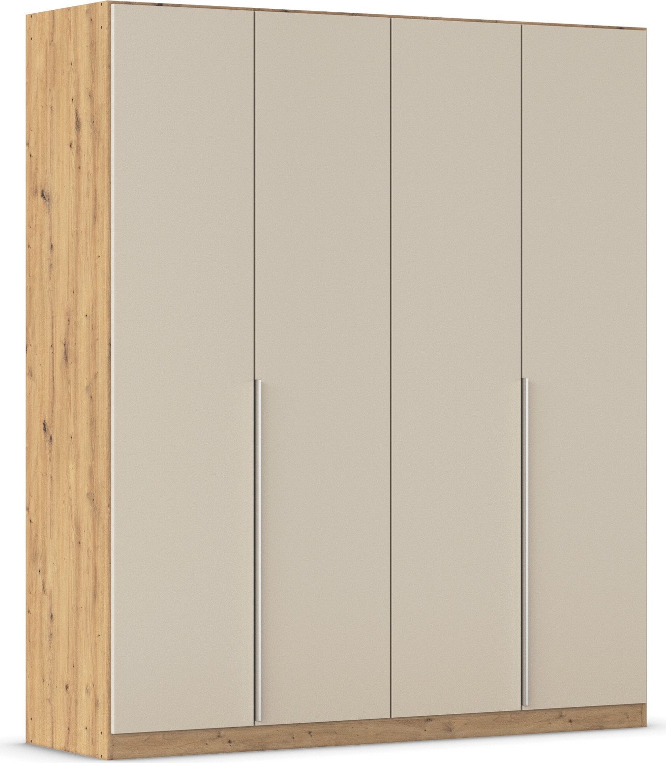 rauch Draaideurkast Kledingkast kast garderobe AGORDO met decor- of hoogglansfront doordachte binnenuitrusting, in 6 breedtes en 2 hoogtes made in germany