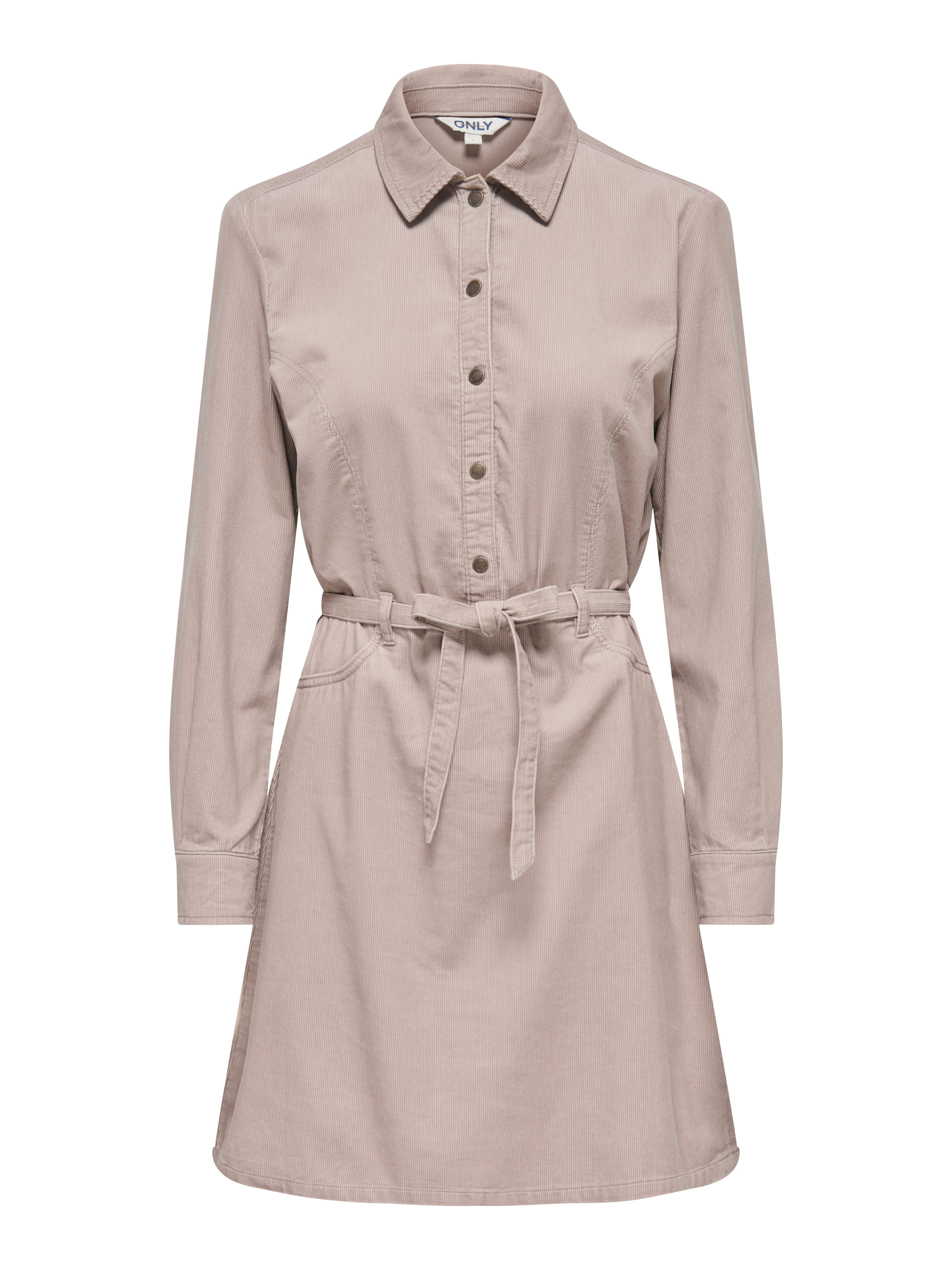 Only Cordjurk ONLNESSA L/S CORD DRESS CC PNT