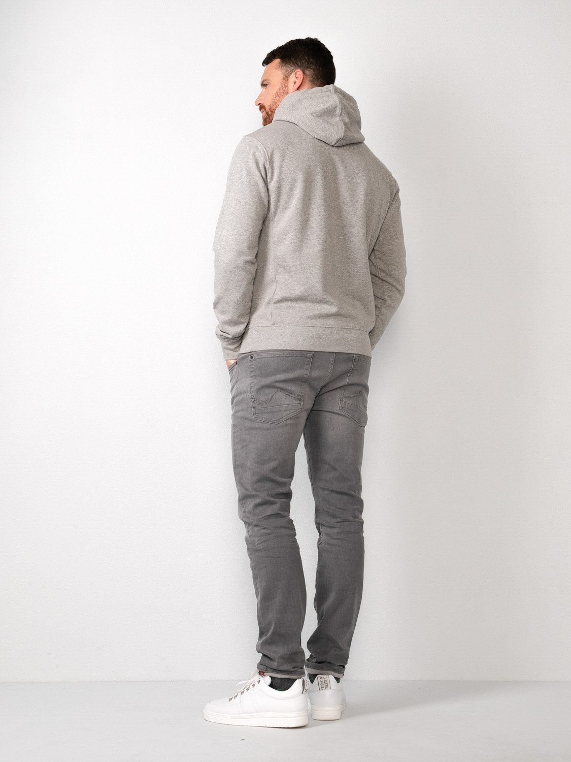 Petrol Industries Hoodie met merklabel