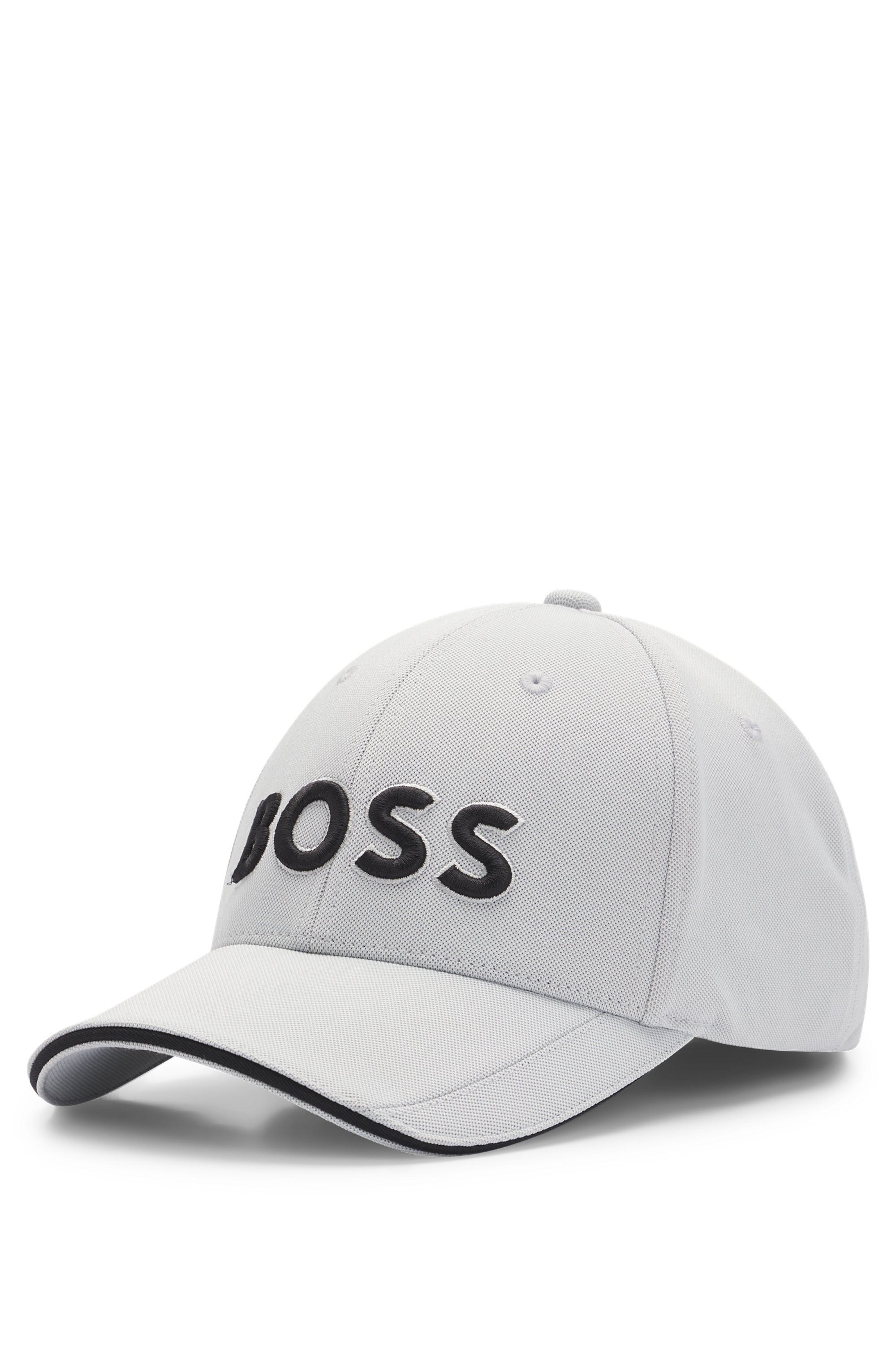 BOSS GREEN Baseball pet Cap-Bold 10261155 01 met boss logo-print, verstelbare breedte