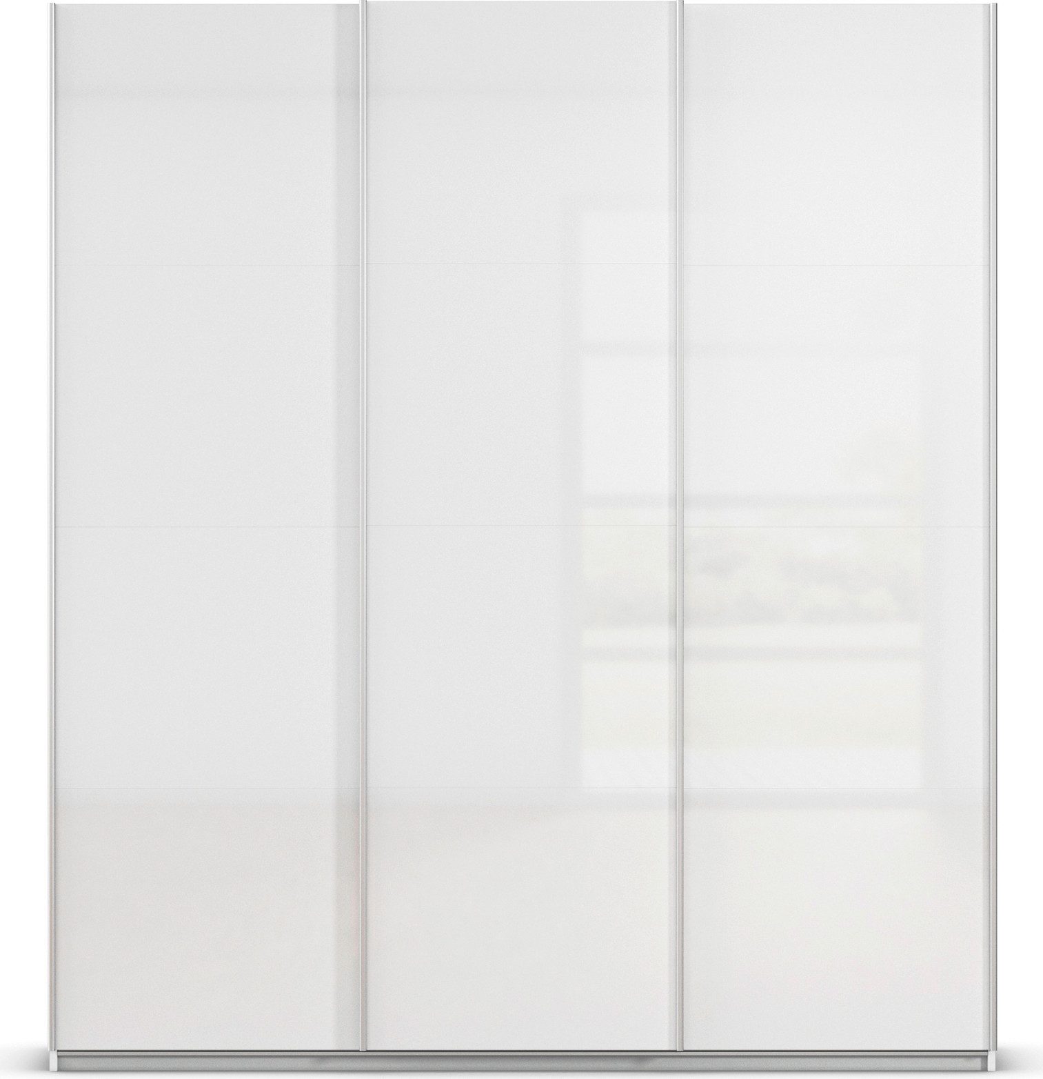 rauch Schuifdeurkast Kledingkast kast garderobe AGORDO met decor- of hoogglansfront doordachte binnenuitrusting, in 4 breedtes en 2 hoogtes made in germany