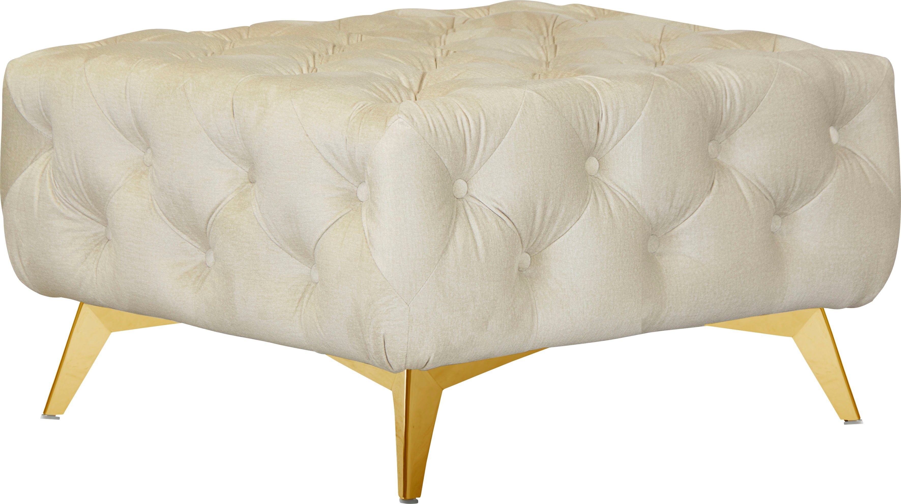 Leonique Hocker Amaury Chesterfield-look, breedte 80 cm, kleur van de poten ter keuze