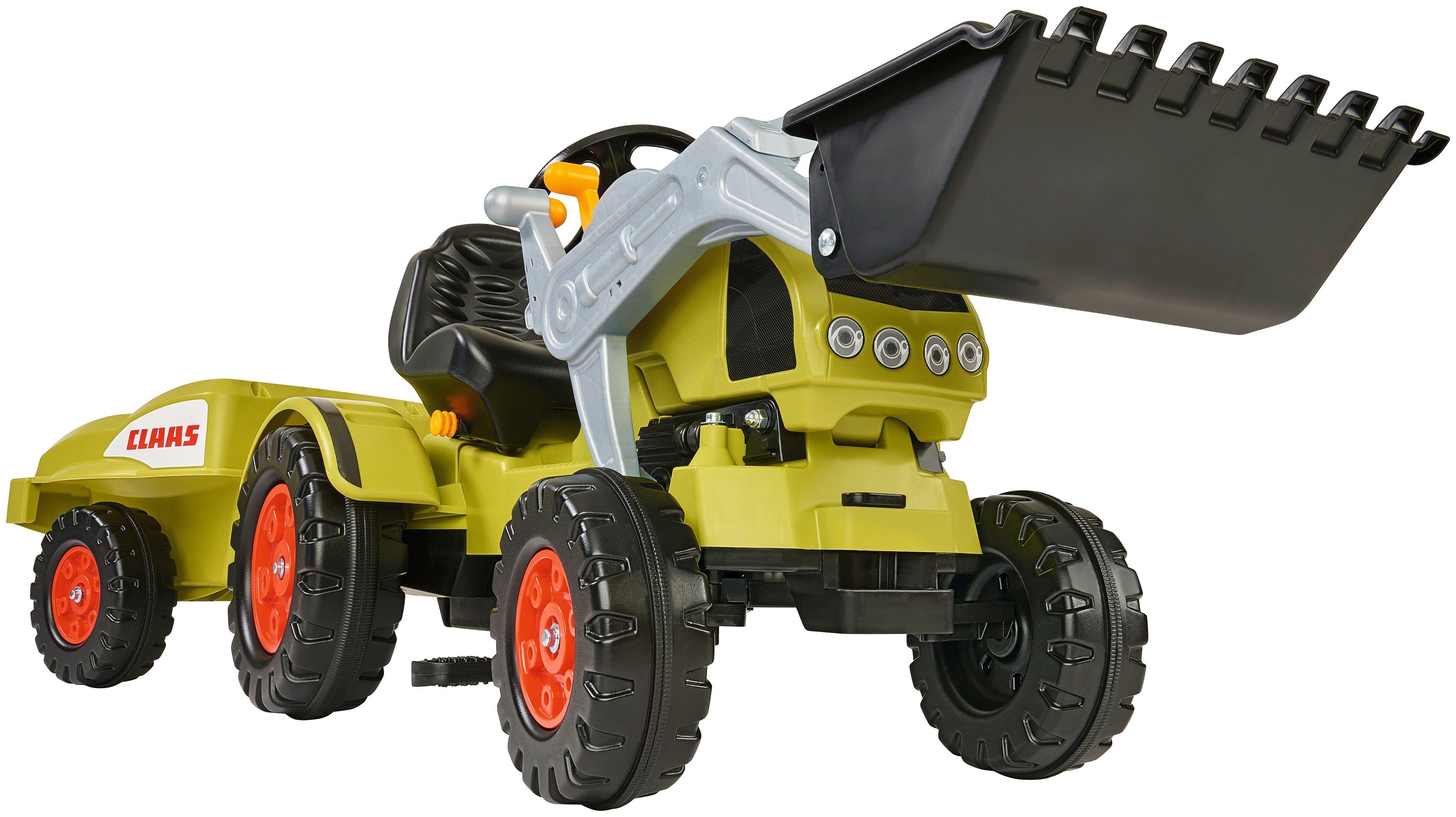 BIG Traptractor Claas Celtis Loader BxDxH: 46x169x54 cm, met aanhanger