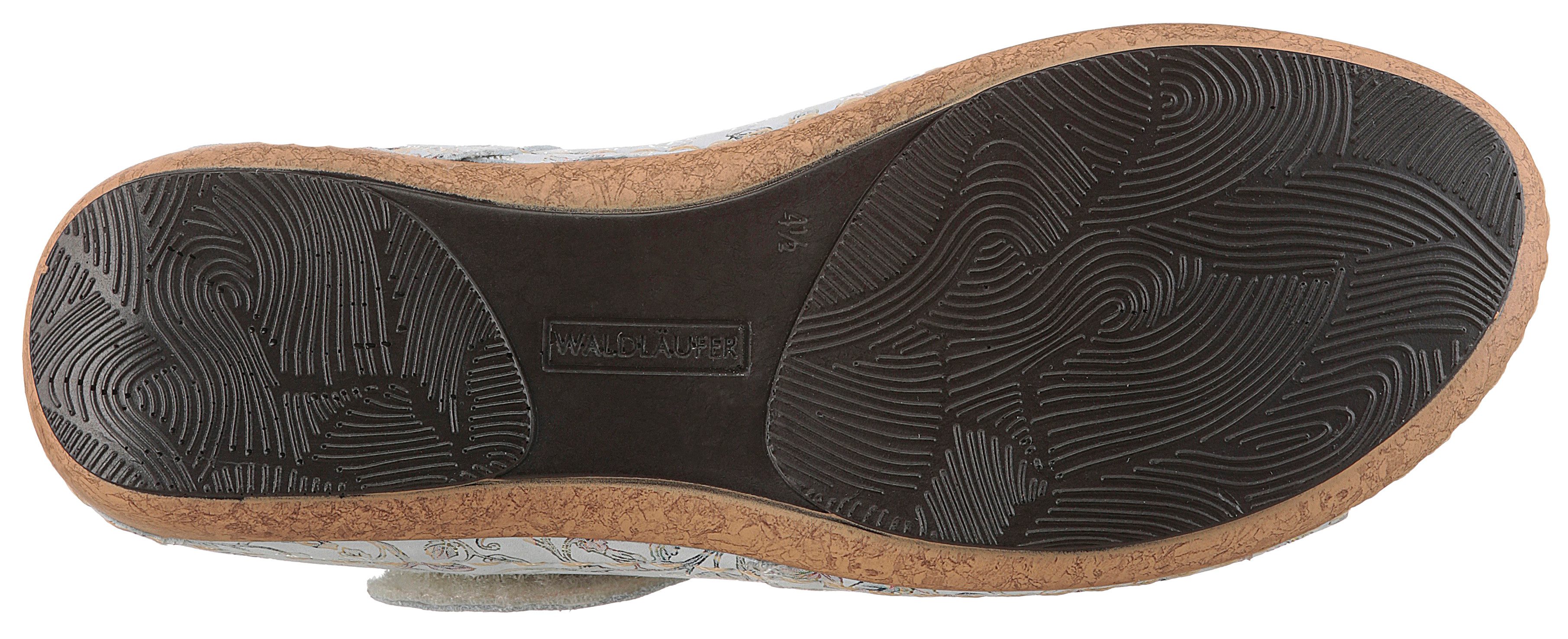 Waldläufer Sandalen HELIETT zomerschoen, sandaal, sleehak, met randstiksel, h-breedte
