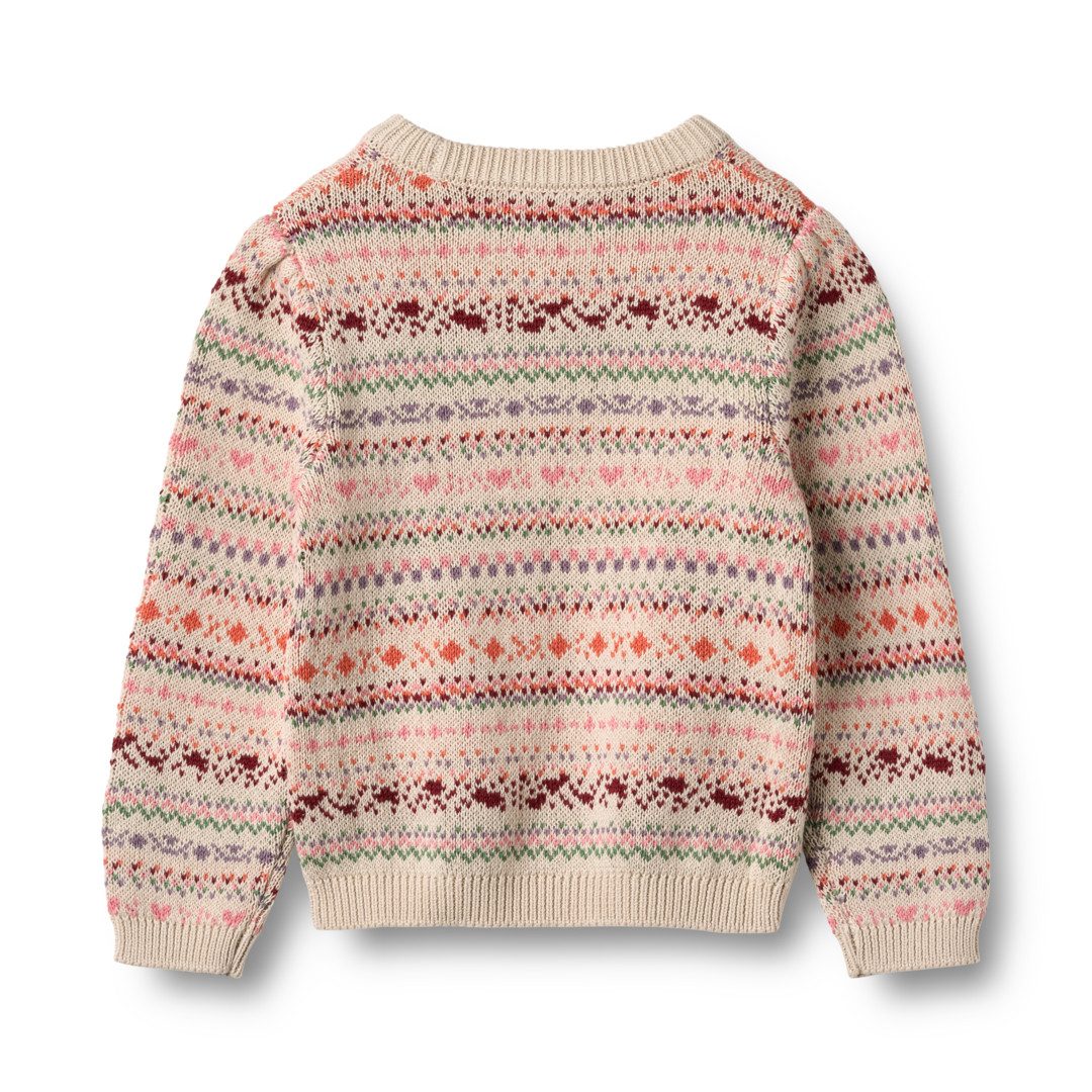 WHEAT Gebreide trui Jaquard Pullover Olga