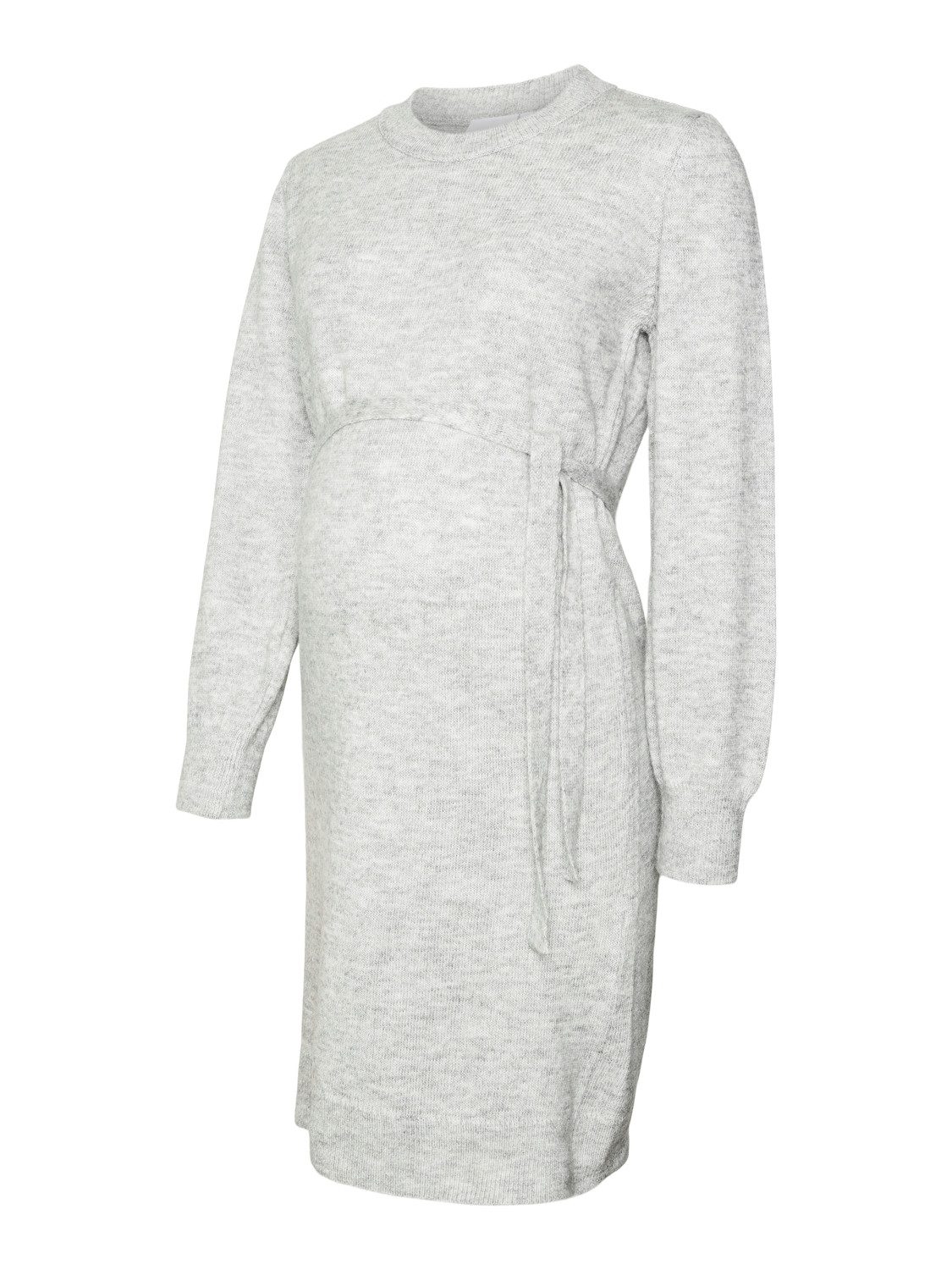 Mamalicious Positiejurk MLNEWANNE L/S ABK KNIT DRESS A. NOOS