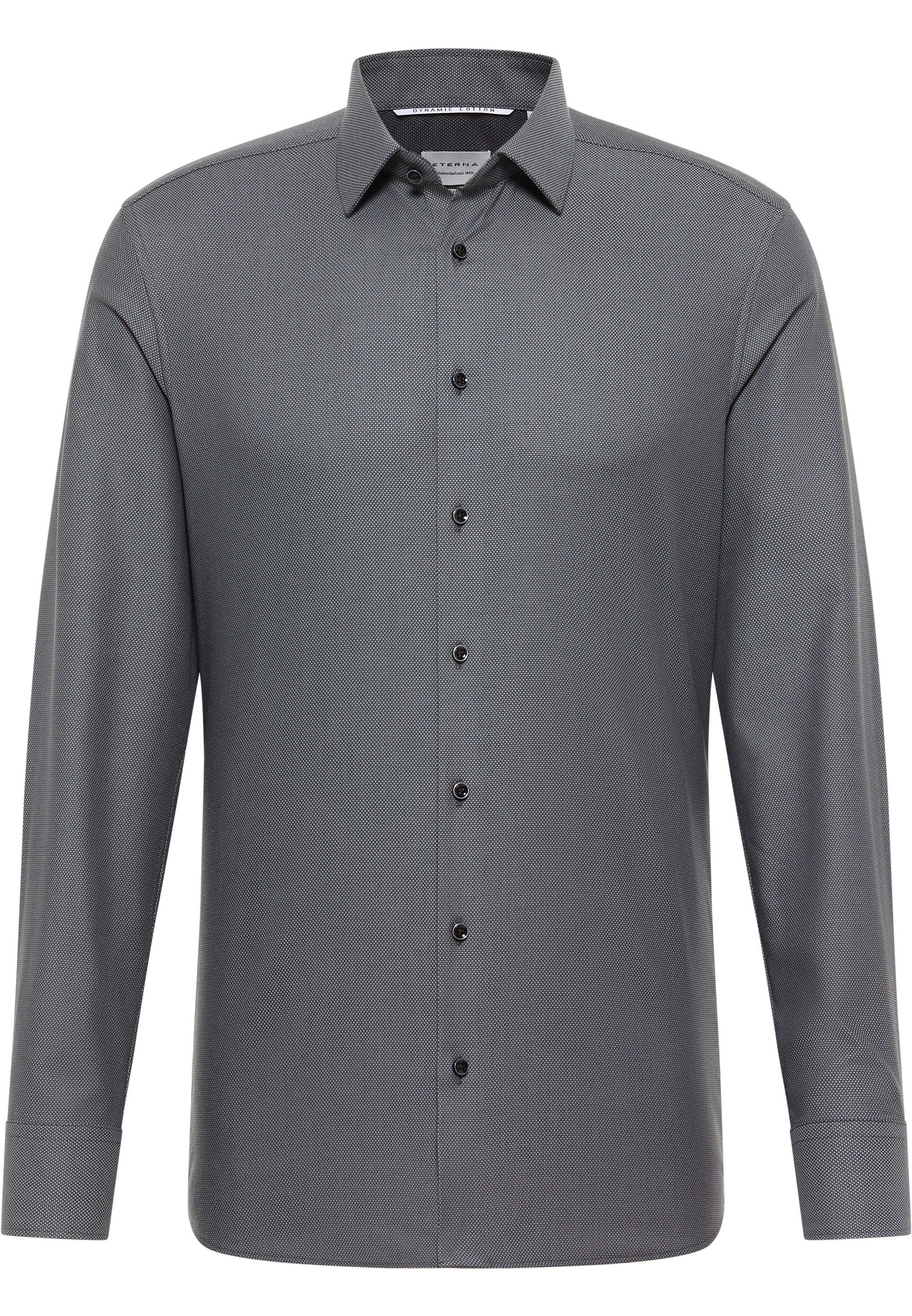 Eterna Overhemd met lange mouwen Slim fit NON IRON (strijkvrij)