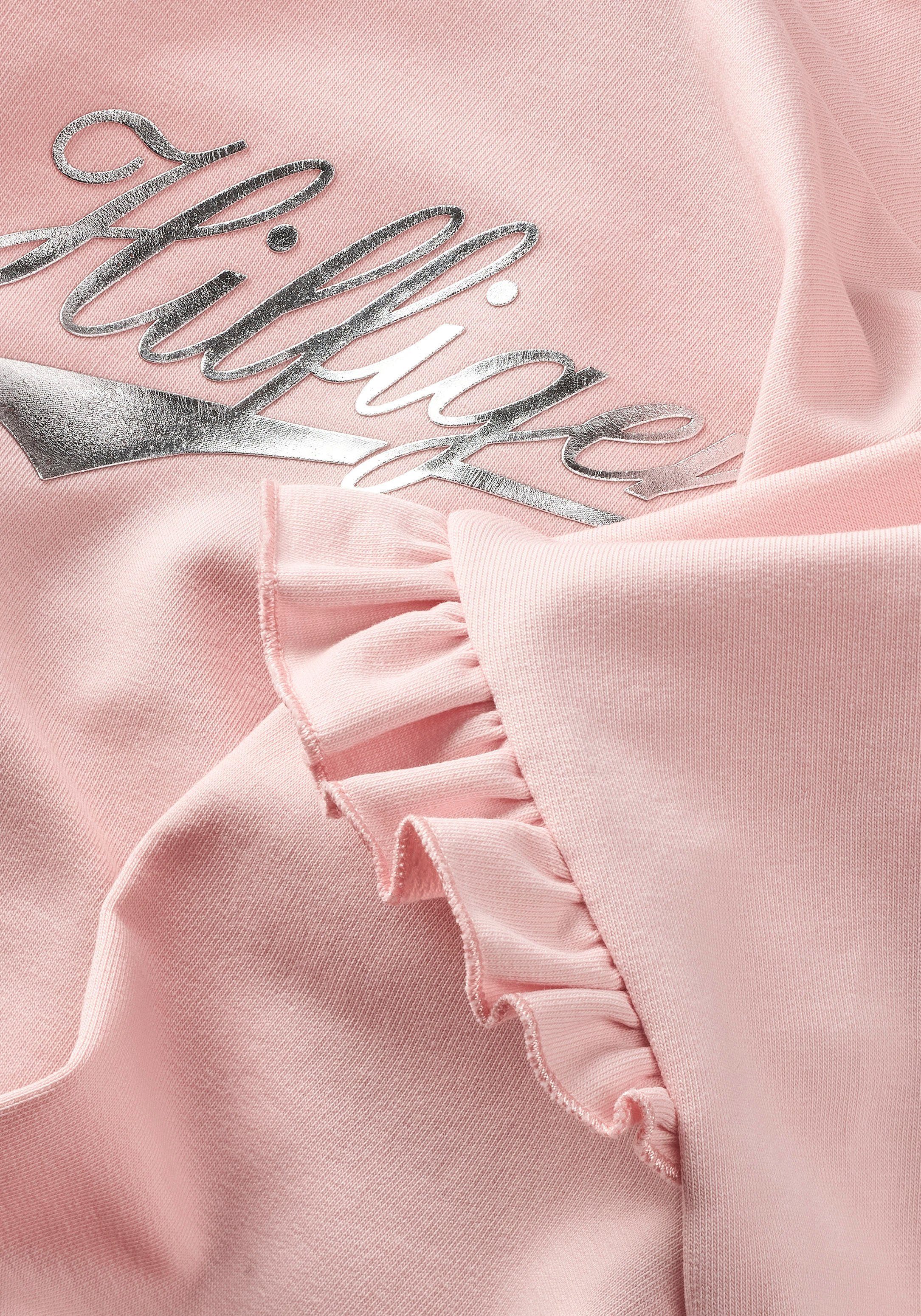 Tommy Hilfiger Hoodie HILFIGER SCRIPT RUFFLE HOODIE
